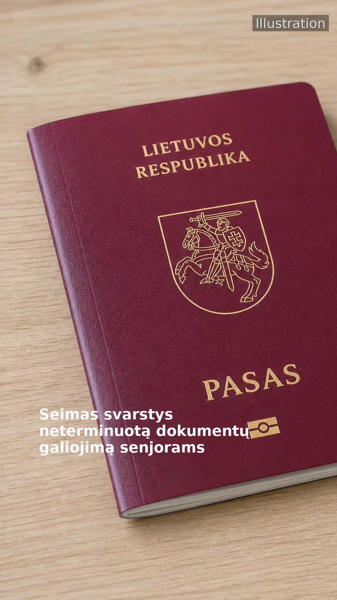 Seimas svarstys neterminuotą dokumentų galiojimą senjorams