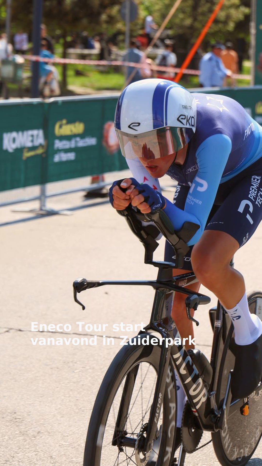 Eneco Tour start vanavond in Zuiderpark