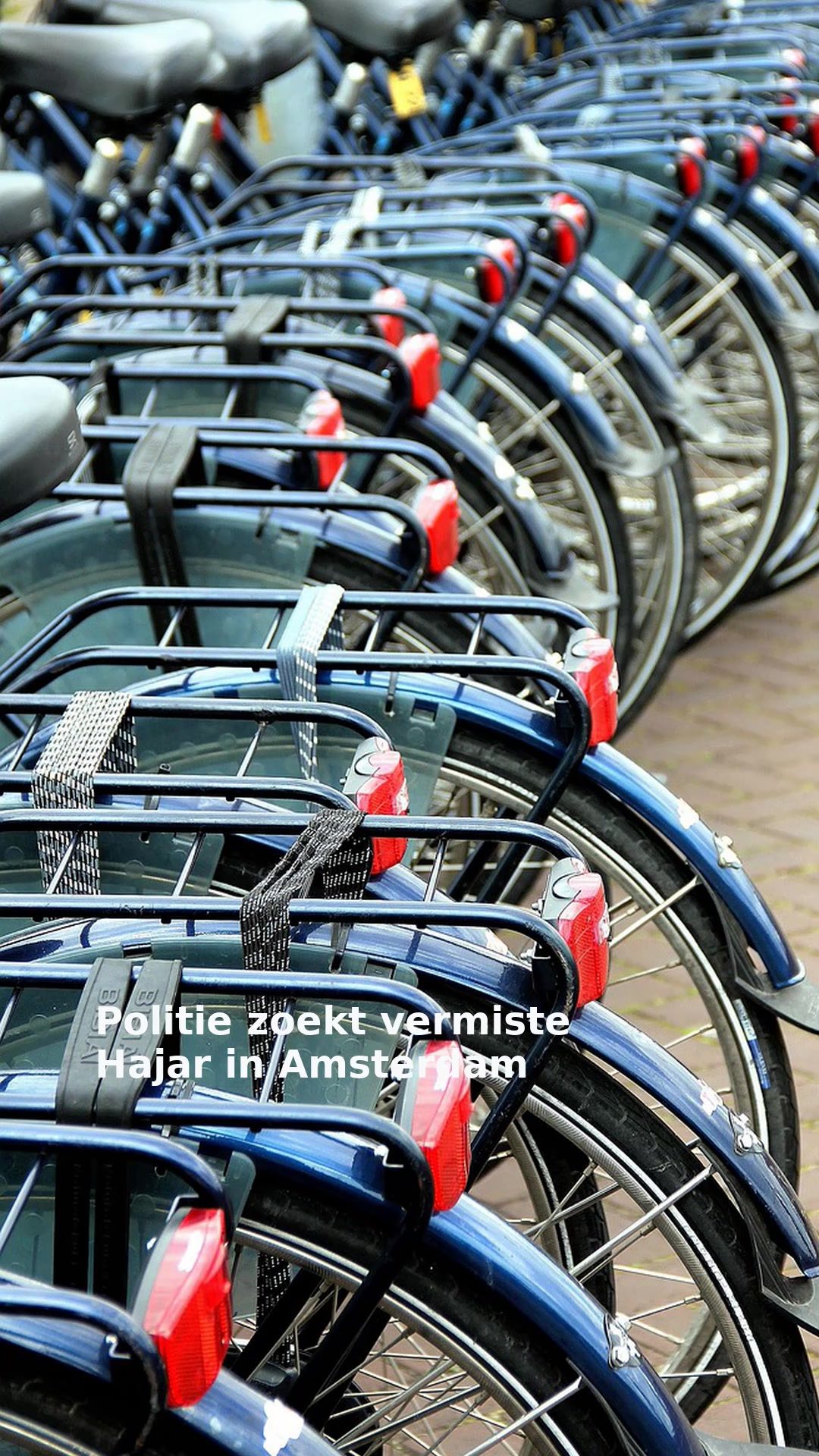 Politie zoekt vermiste Hajar in Amsterdam