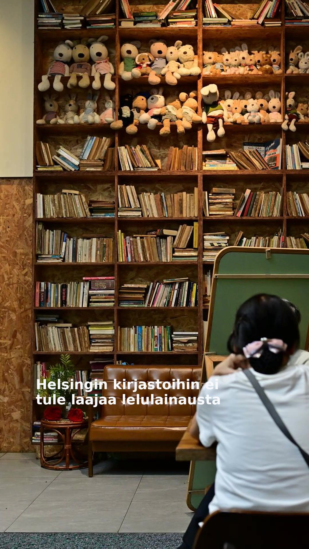Helsingin kirjastoihin ei tule laajaa lelulainausta