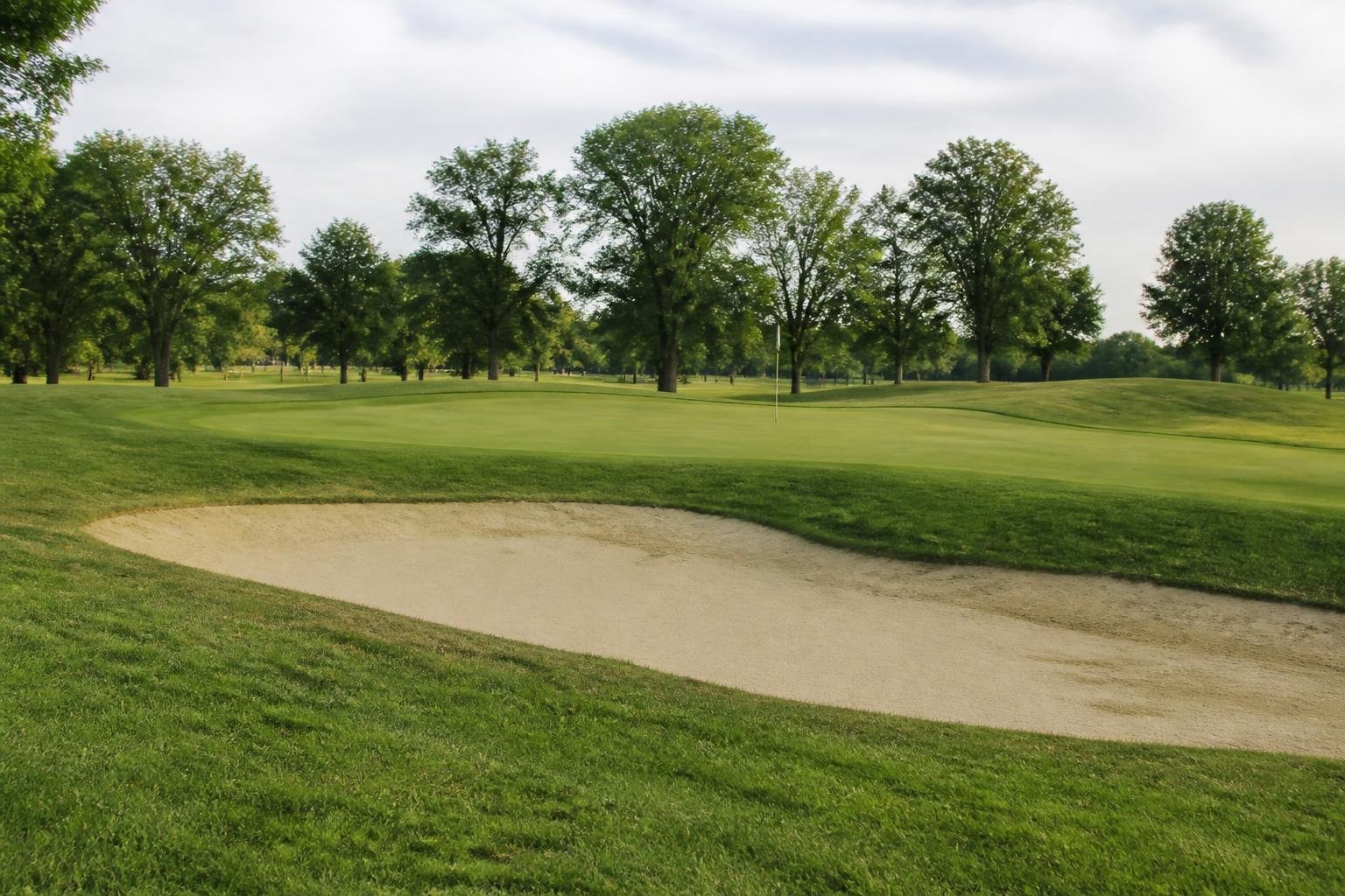 Judge halts tree cutting at D.C. golf course Trump has proposed overhauling
