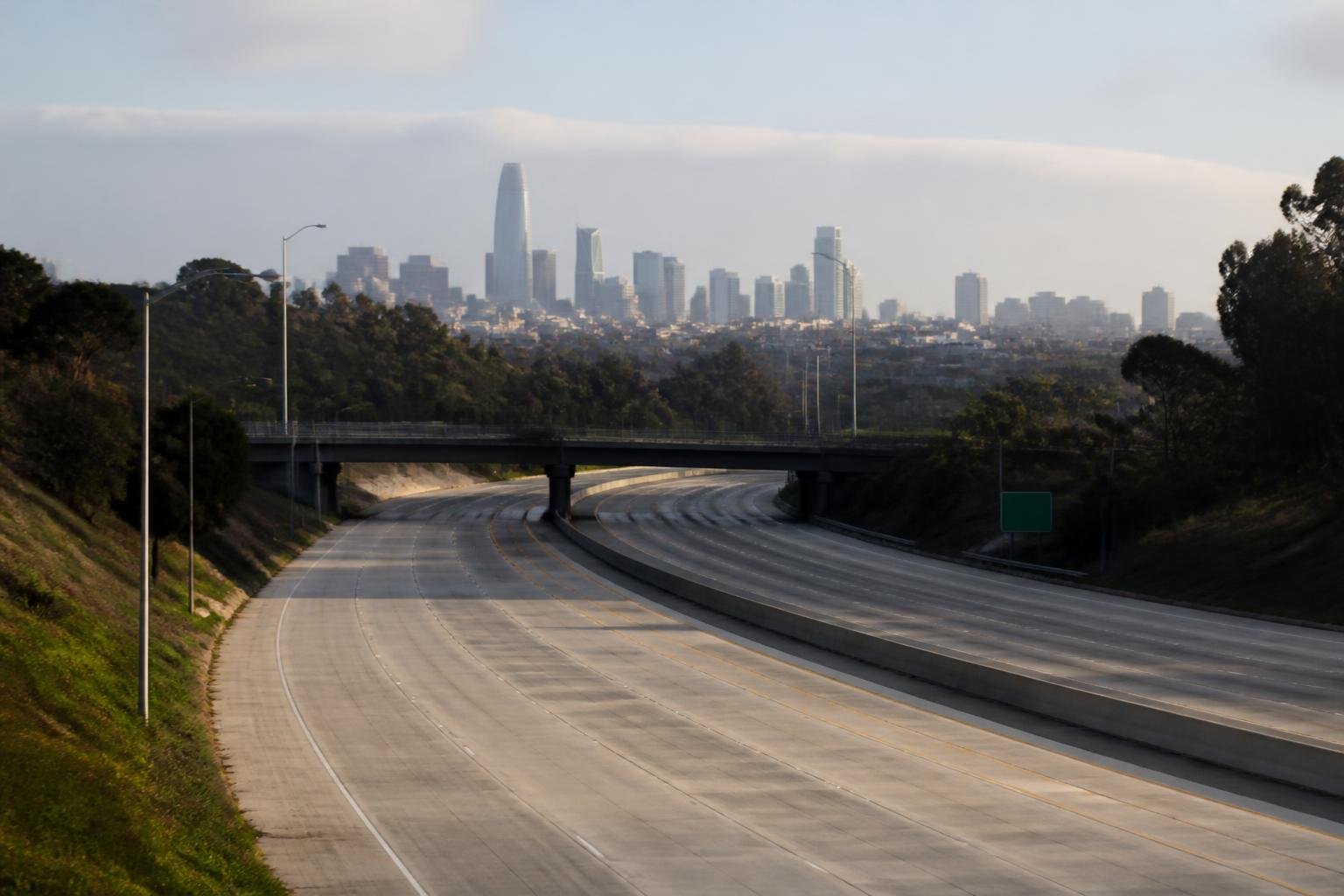 Southbound Highway 101 in San Francisco to close Oct. 16–19