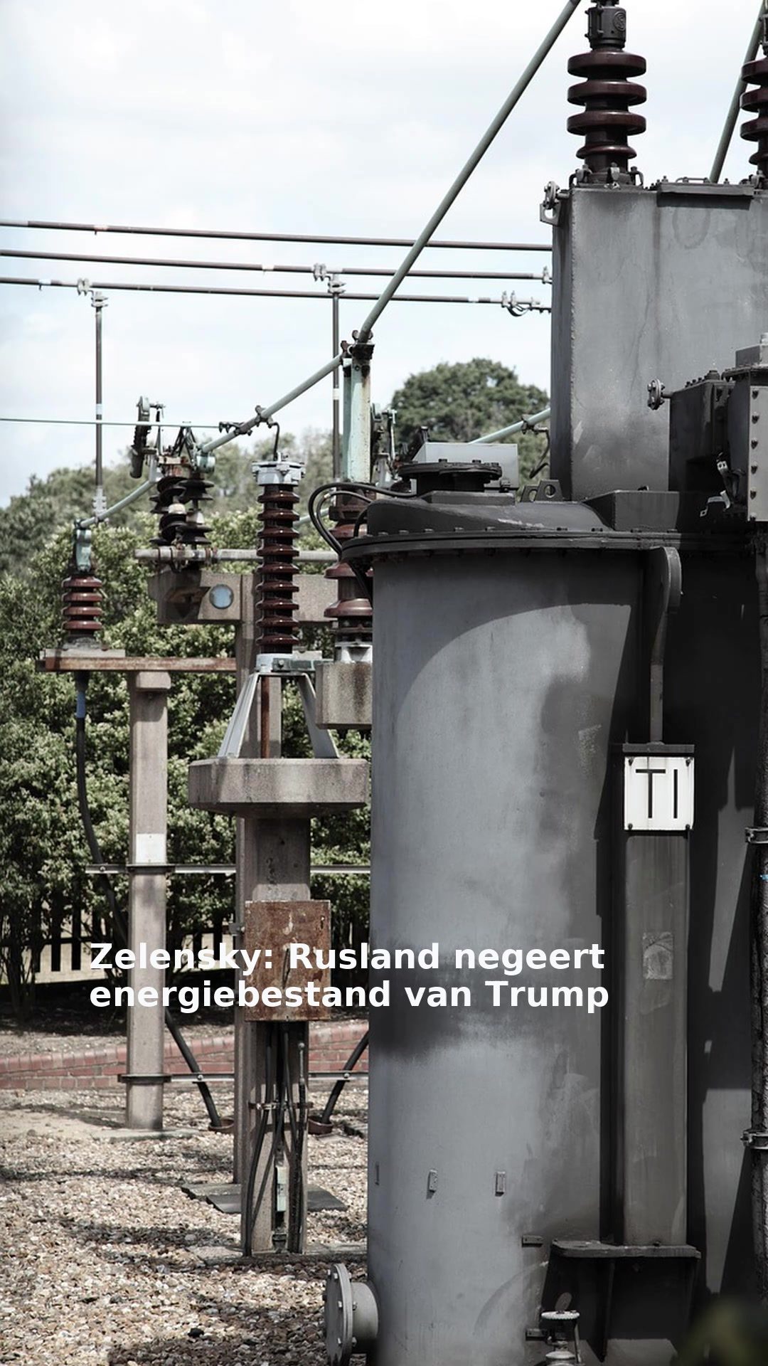 Zelensky: Rusland negeert energiebestand van Trump
