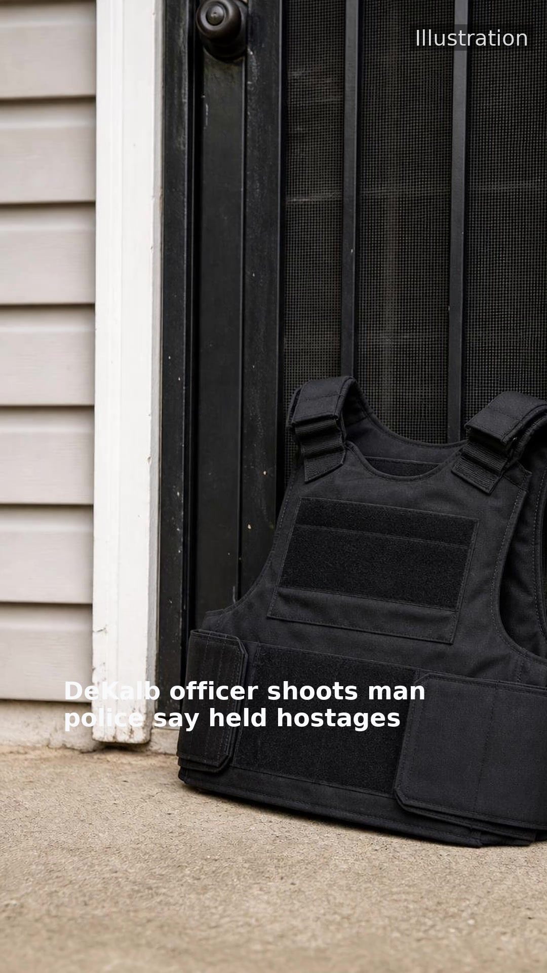 DeKalb officer shoots man police say held hostages