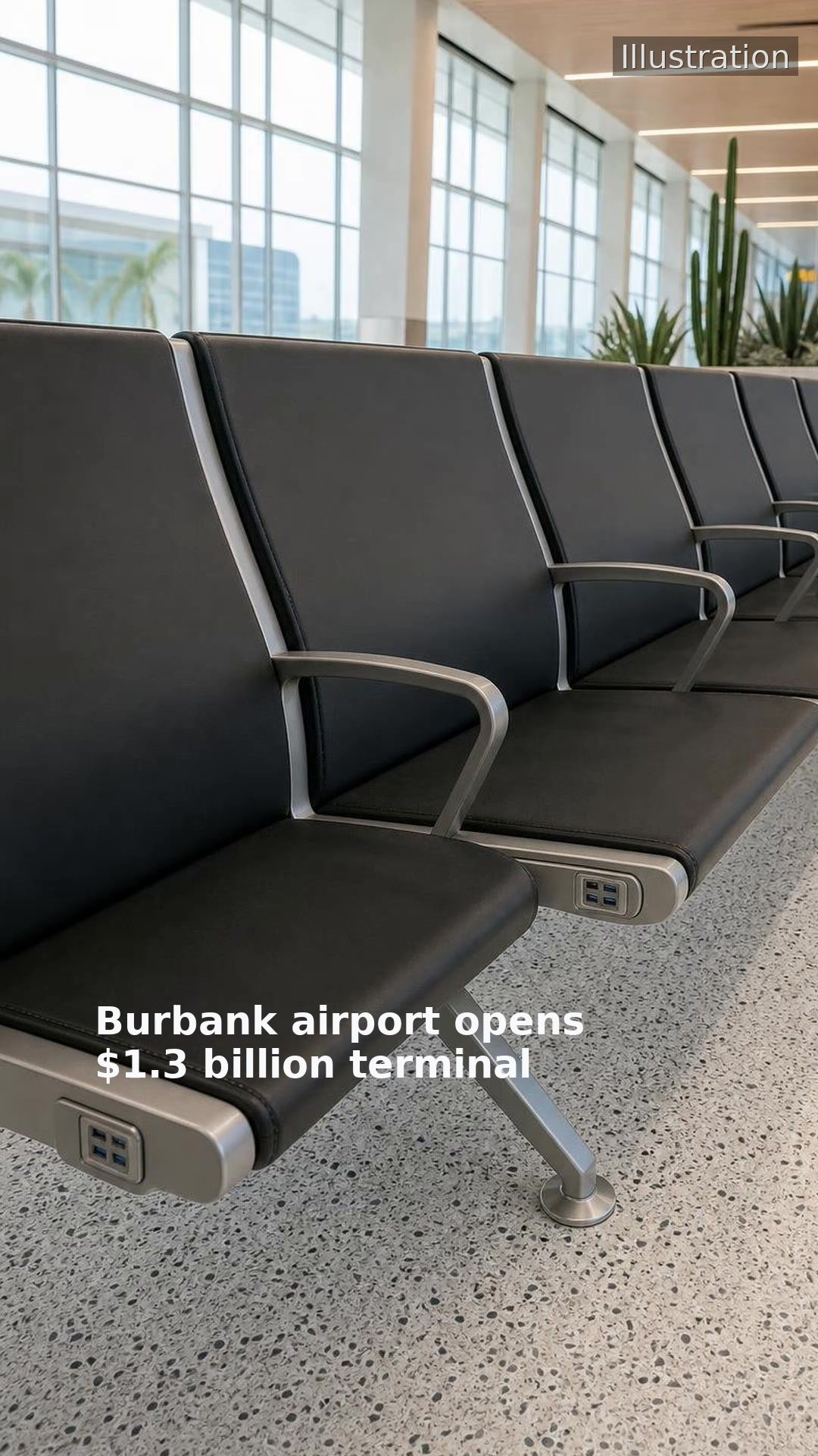 Burbank airport opens $1.3 billion terminal