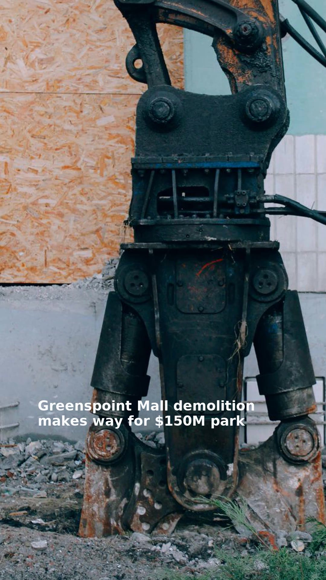 Greenspoint Mall demolition makes way for $150M park