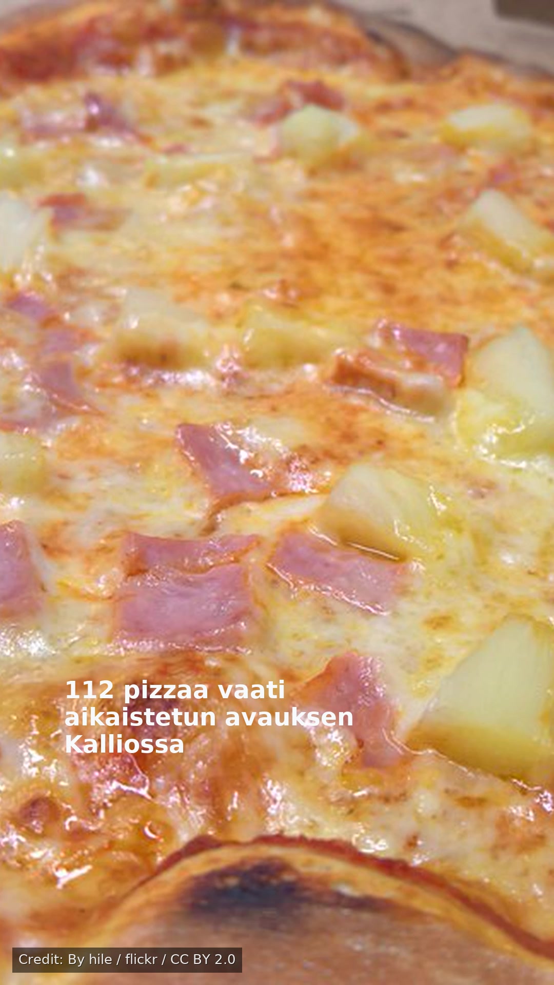 112 pizzaa vaati aikaistetun avauksen Kalliossa