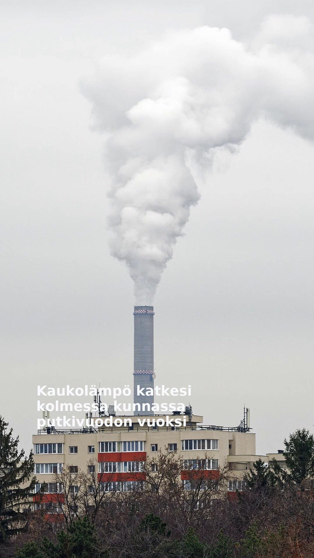 Kaukolämpö katkesi kolmessa kunnassa putkivuodon vuoksi