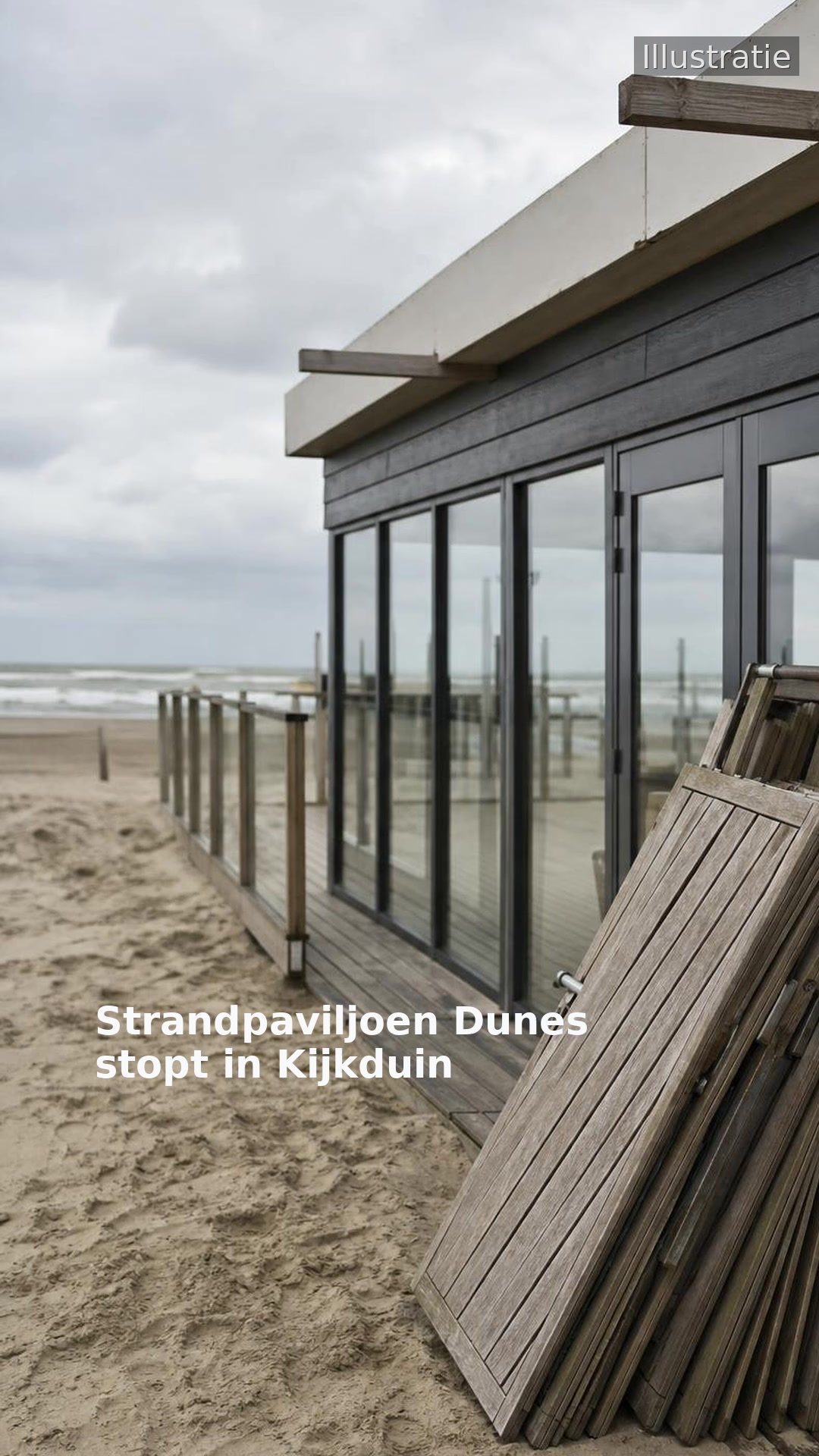 Strandpaviljoen Dunes stopt in Kijkduin