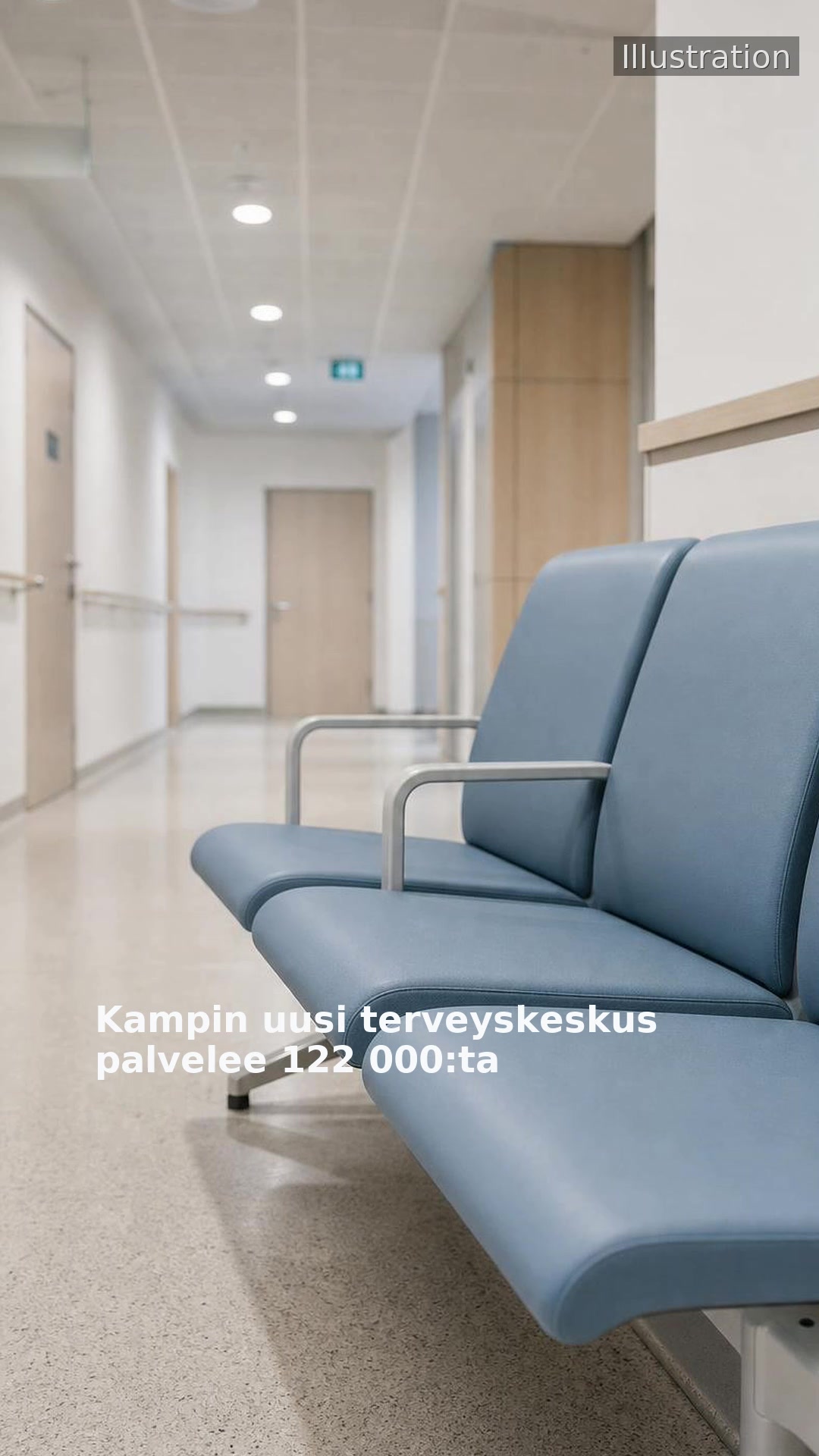 Kampin uusi terveyskeskus palvelee 122 000:ta