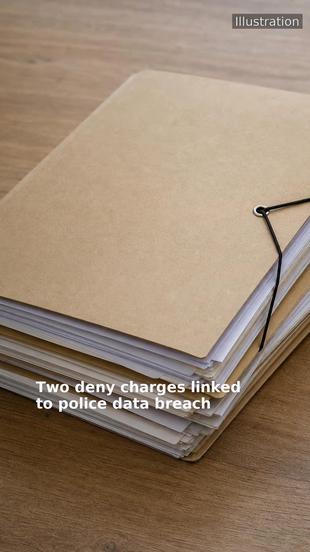 Two deny charges linked to police data breach
