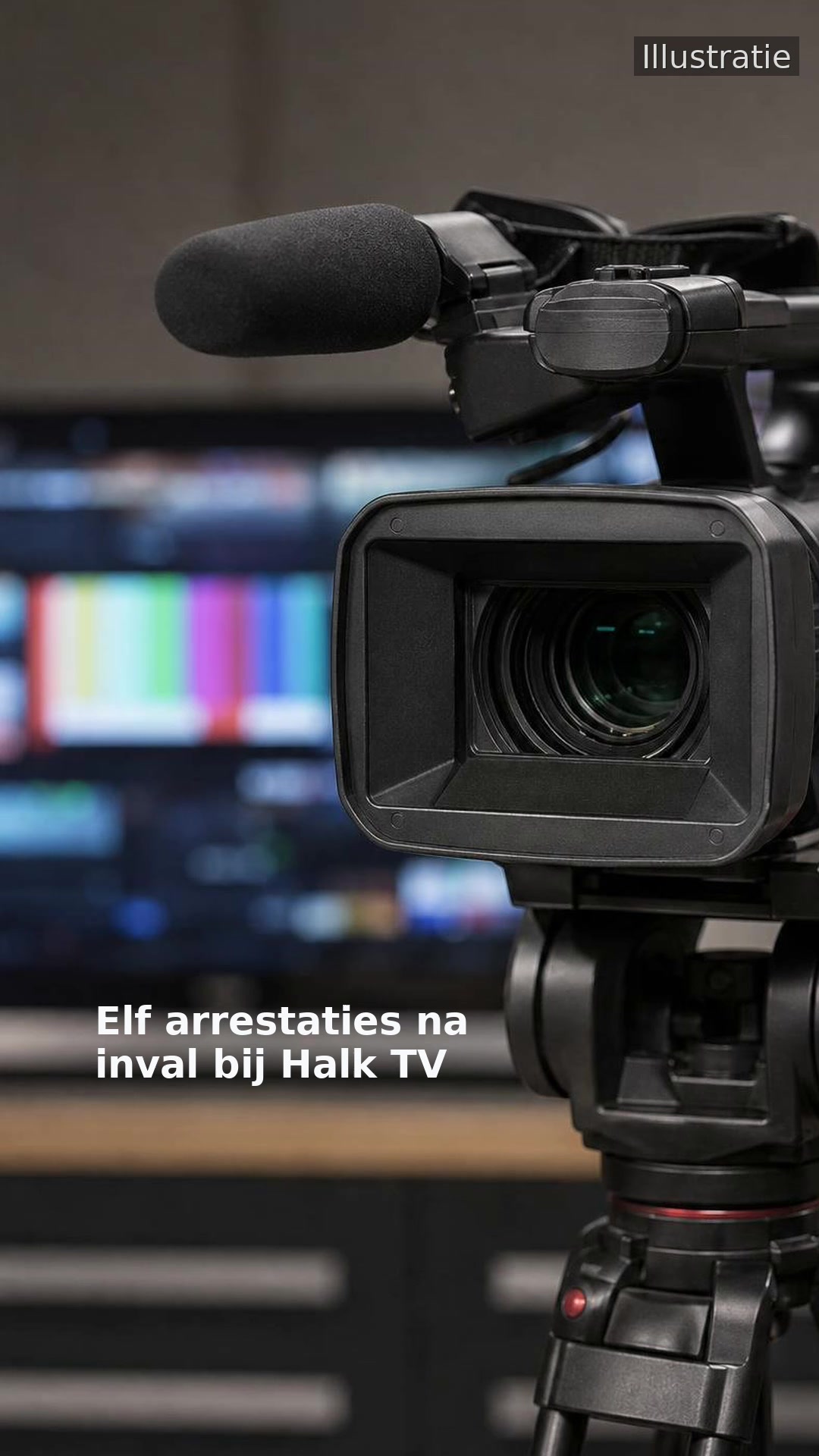 Elf arrestaties na inval bij Halk TV