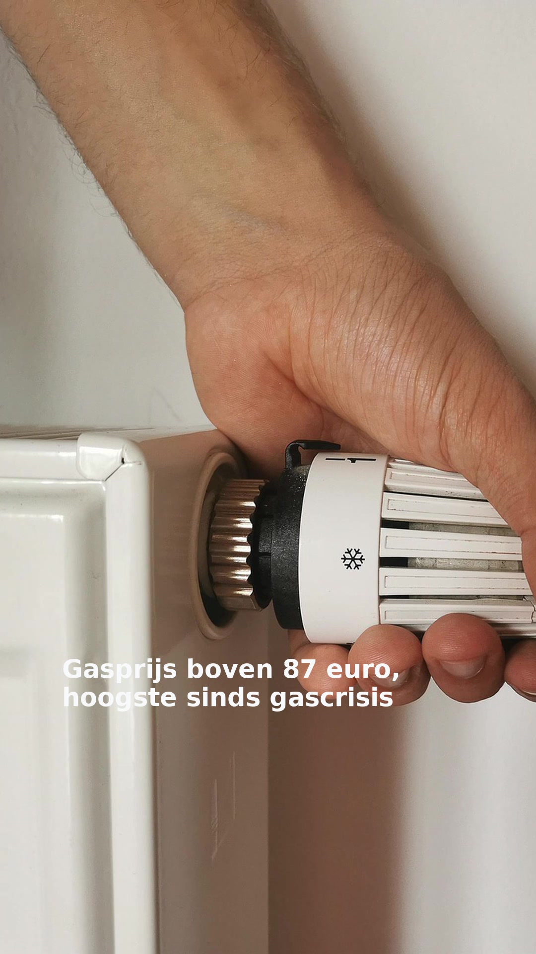 Gasprijs boven 87 euro, hoogste sinds gascrisis