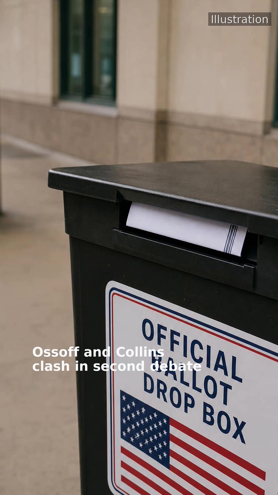 Ossoff and Collins clash in second debate