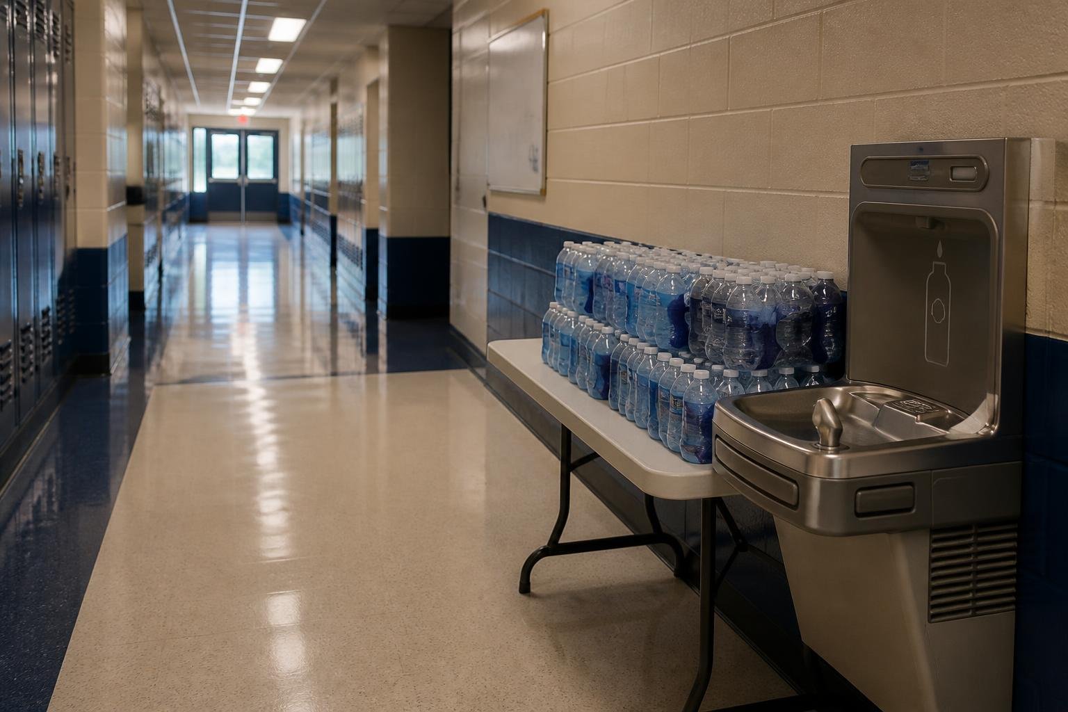 Dunwoody High School to move classes online during water valve repairs, officials say Dunwoody High School to move classes online during water valve repairs, officials say