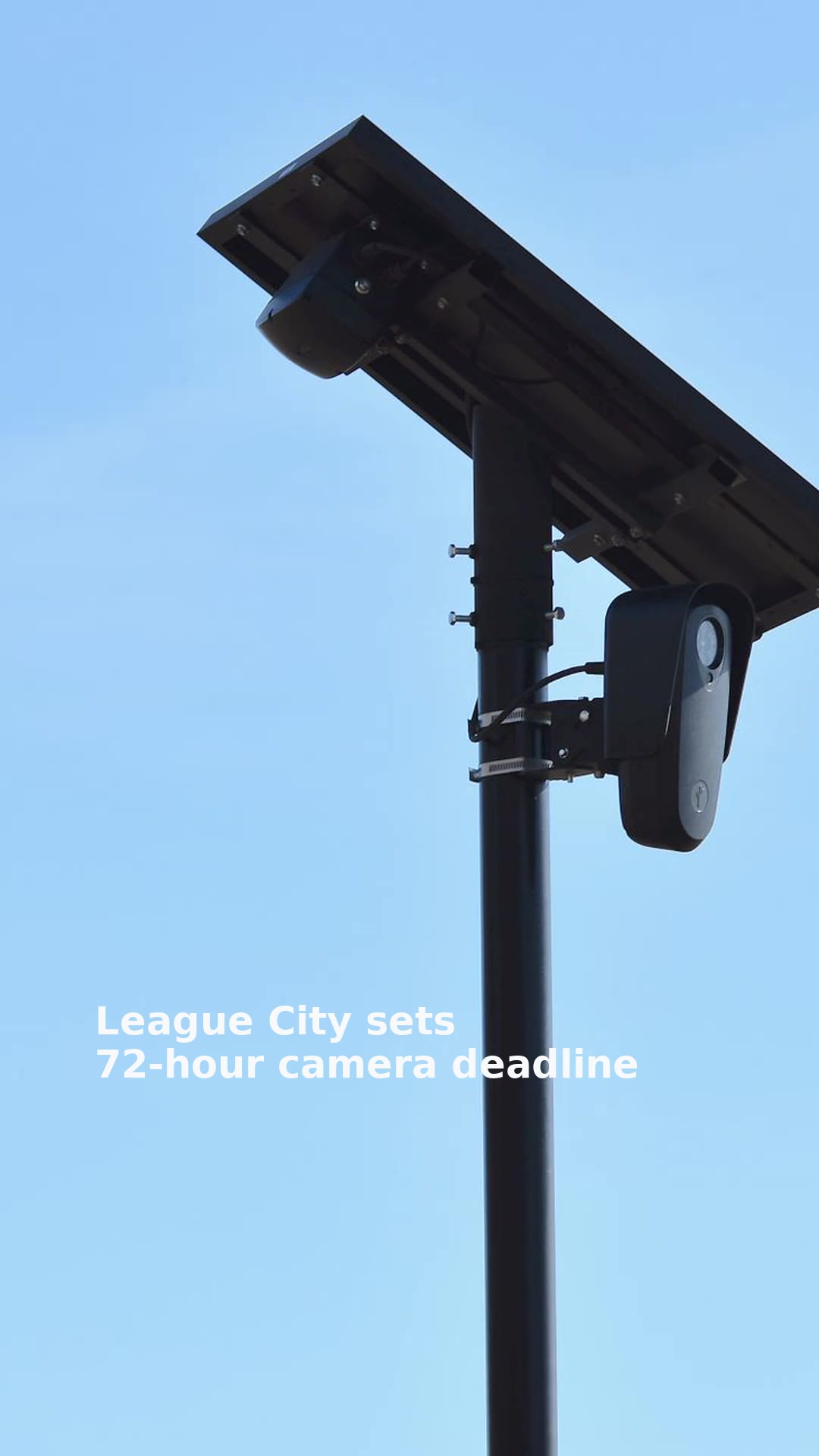 League City sets 72-hour camera deadline