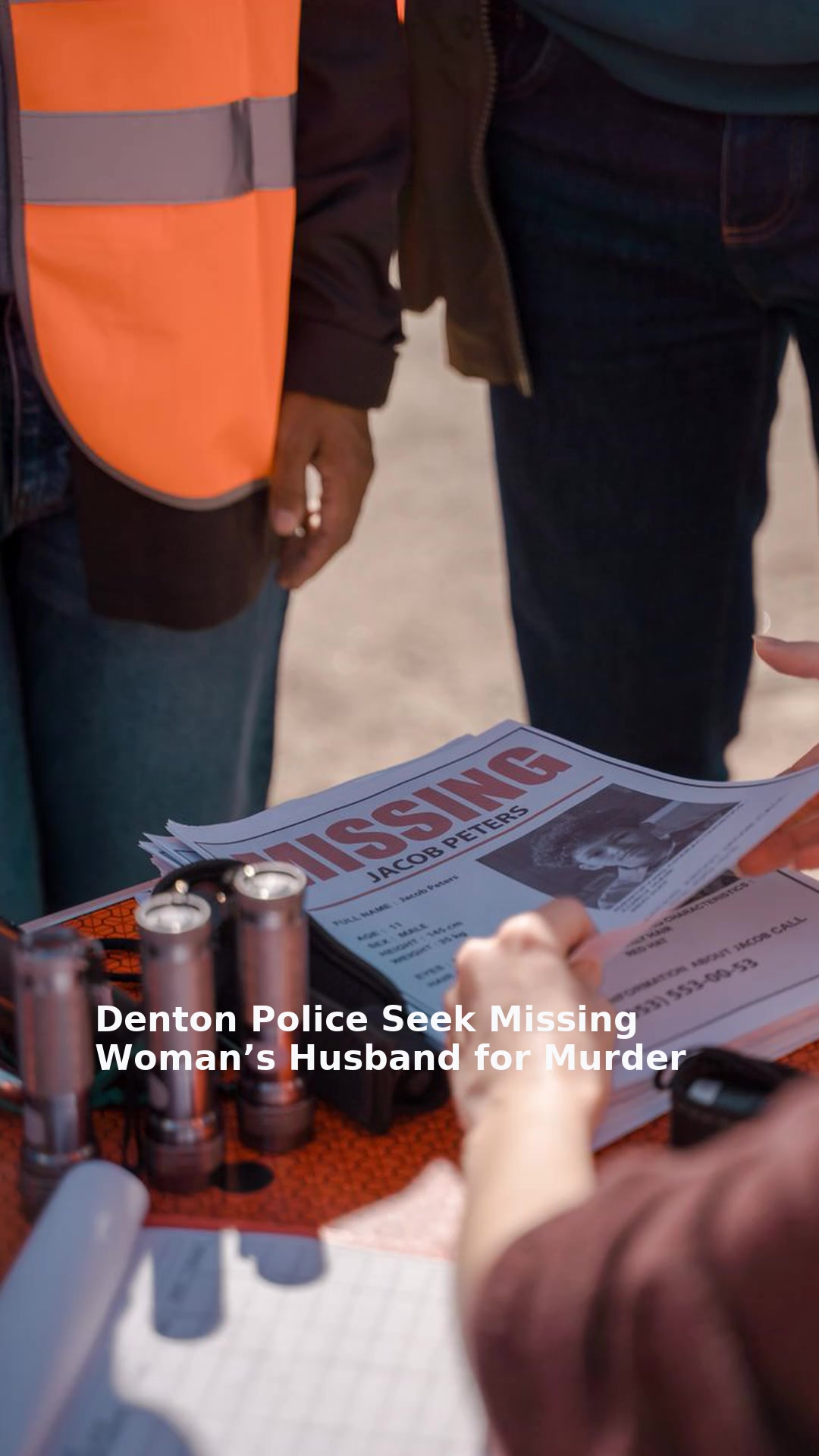 Denton Police Seek Missing Woman’s Husband for Murder