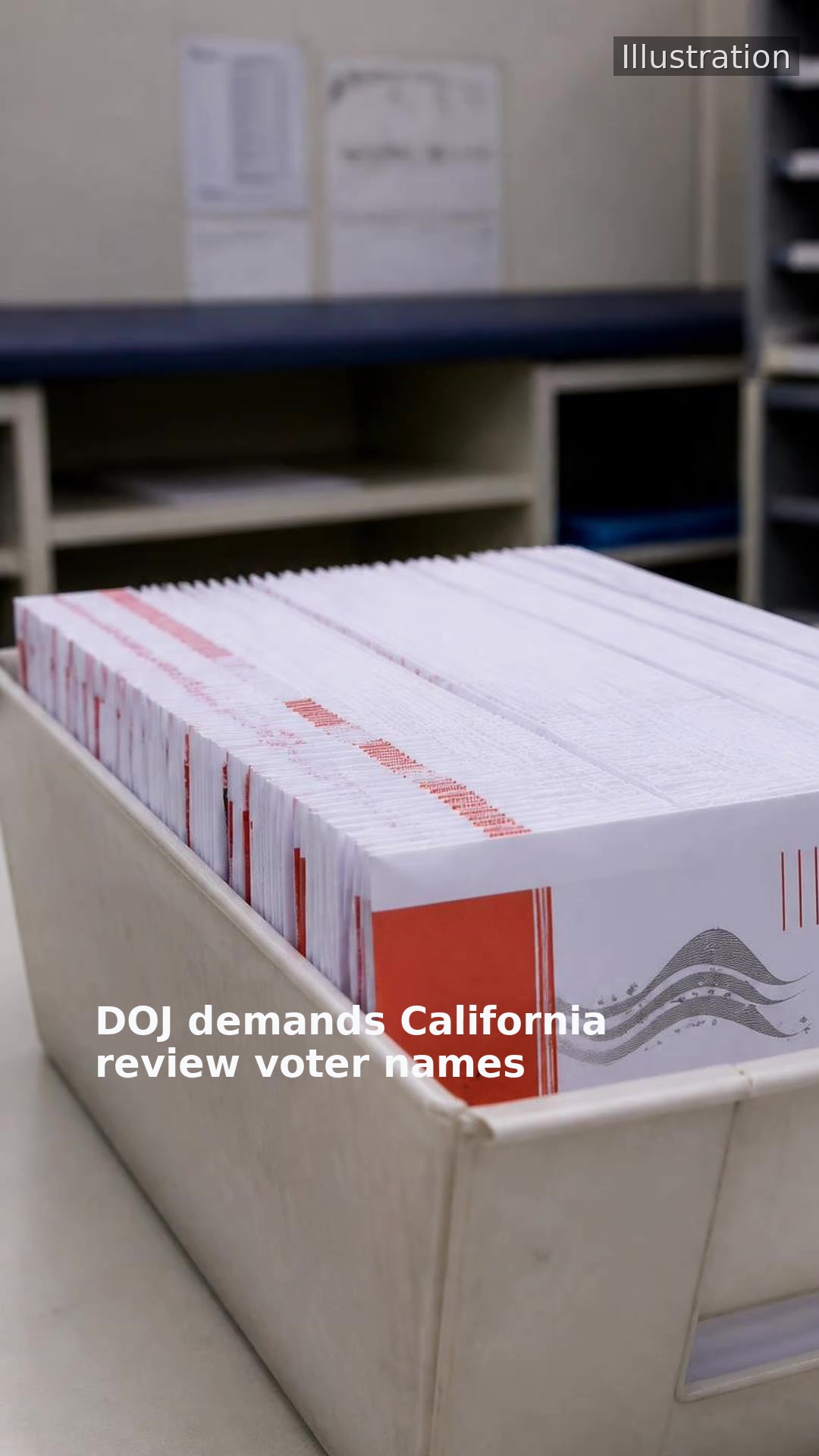 DOJ demands California review voter names