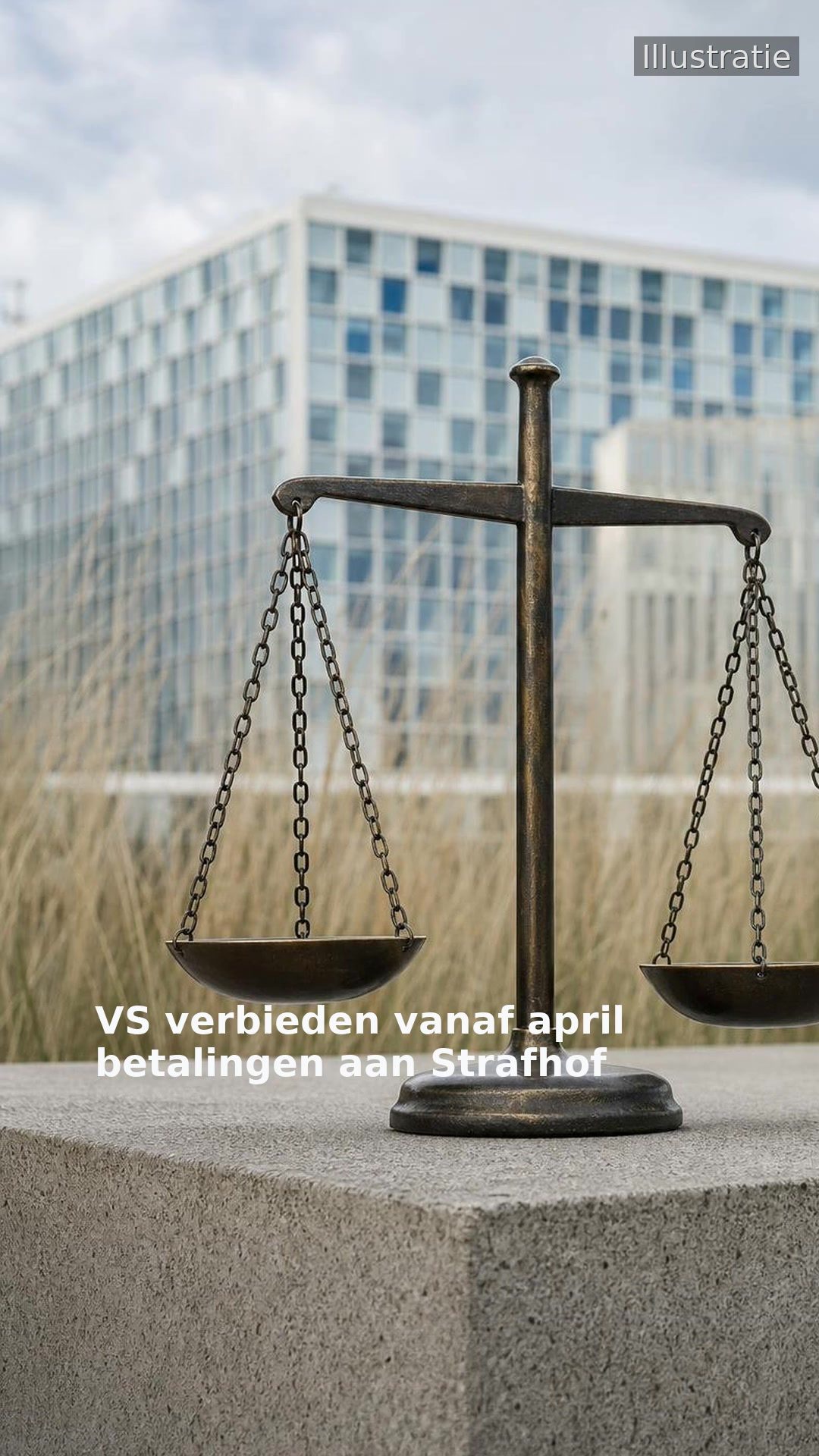 VS verbieden vanaf april betalingen aan Strafhof