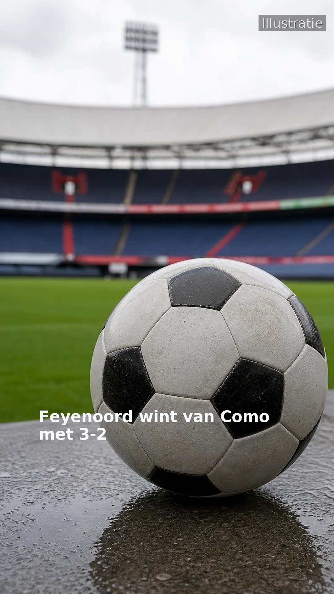 Feyenoord wint van Como met 3-2