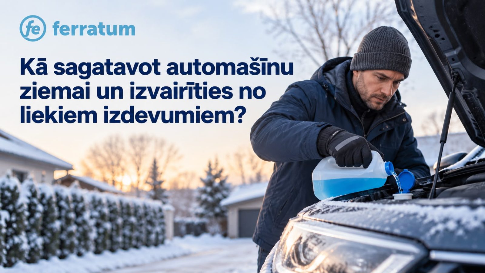 Kā sagatavot automašīnu ziemai un izvairīties no liekiem izdevumiem? Kā sagatavot automašīnu ziemai un izvairīties no liekiem izdevumiem?
