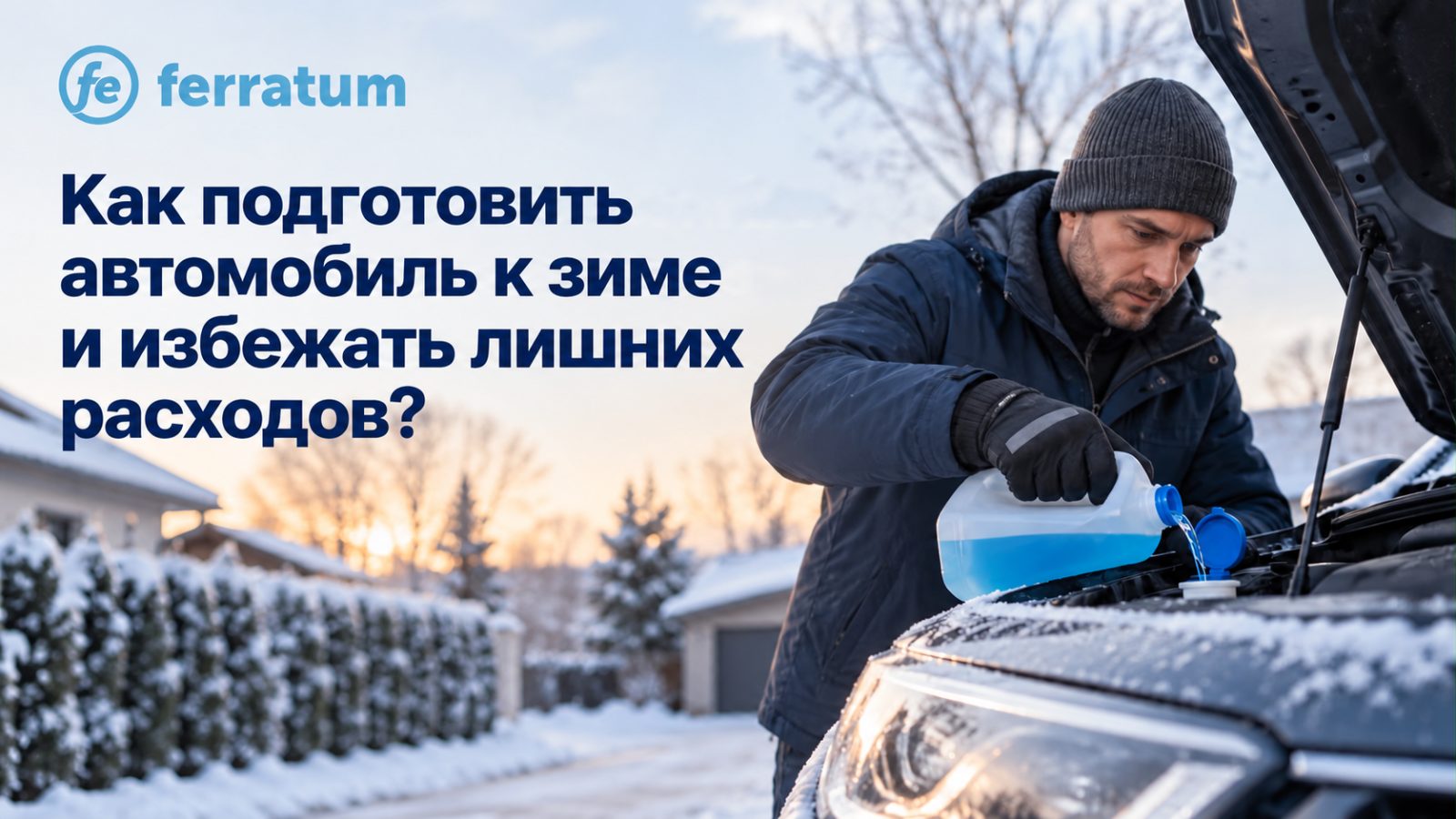 Как подготовить автомобиль к зиме и избежать лишних расходов?