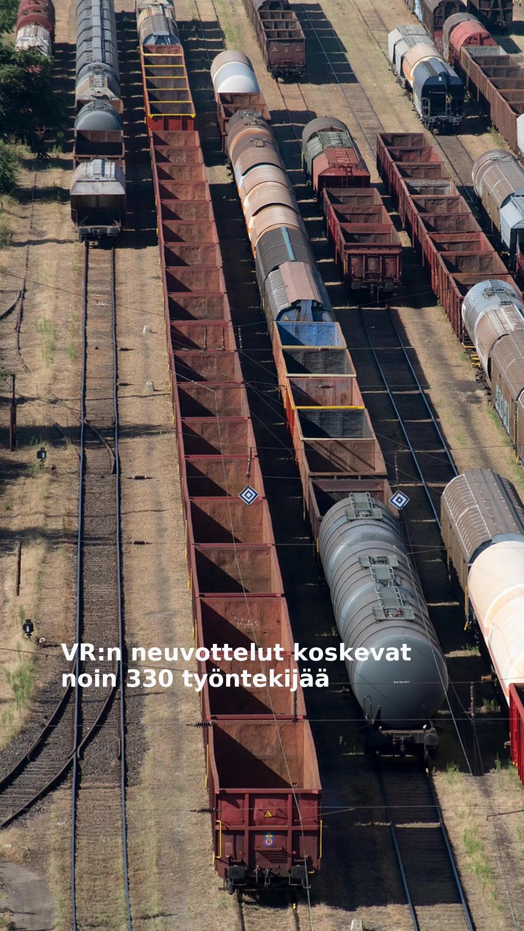 VR:n neuvottelut koskevat noin 330 työntekijää