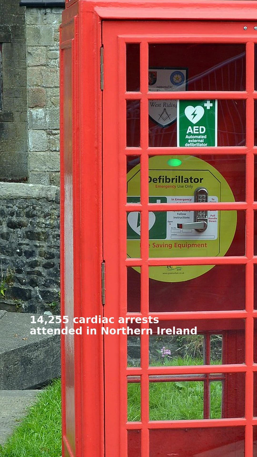 14,255 cardiac arrests attended in Northern Ireland
