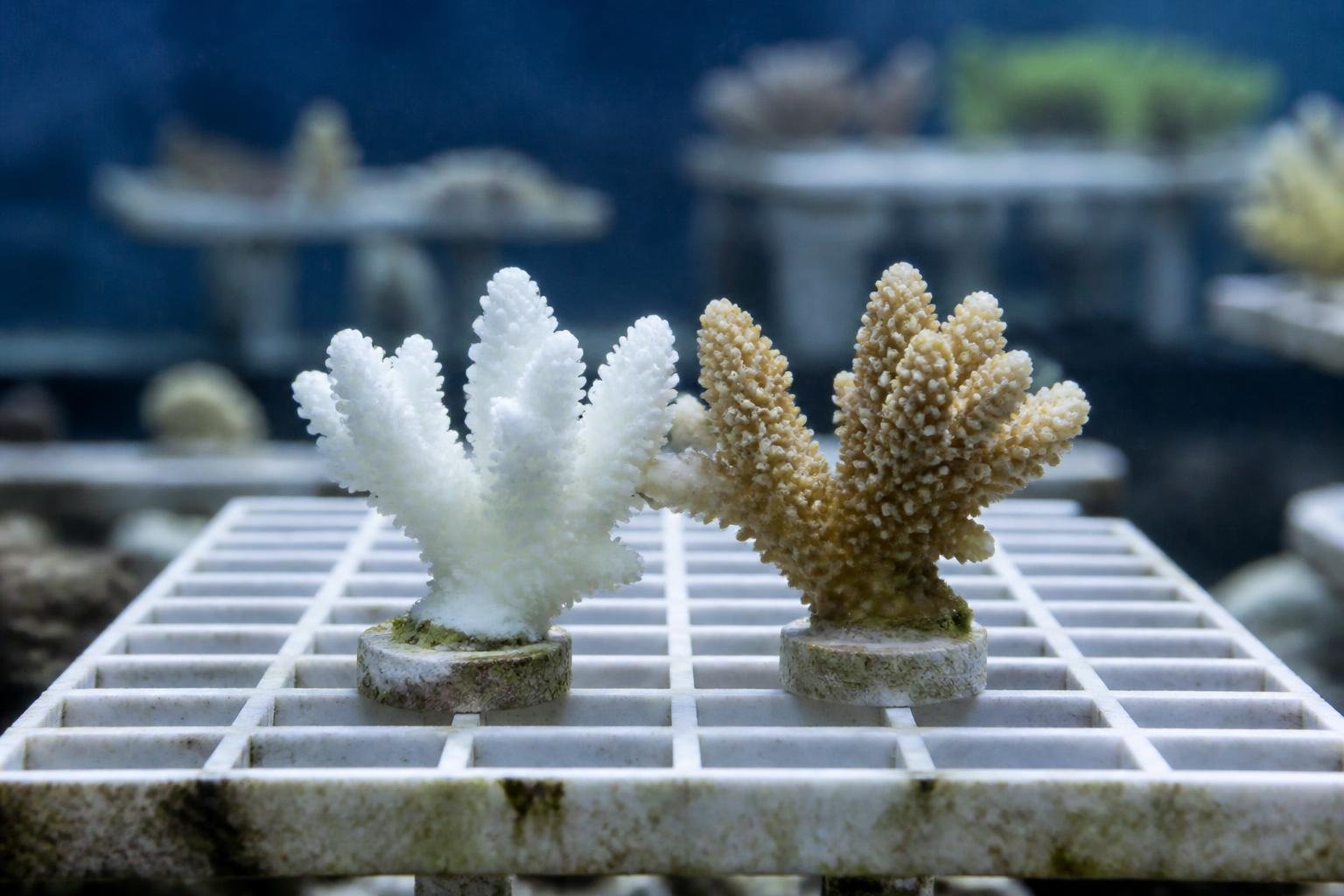 Stanford lab study suggests bleached corals may recover through contact Stanford lab study suggests bleached corals may recover through contact