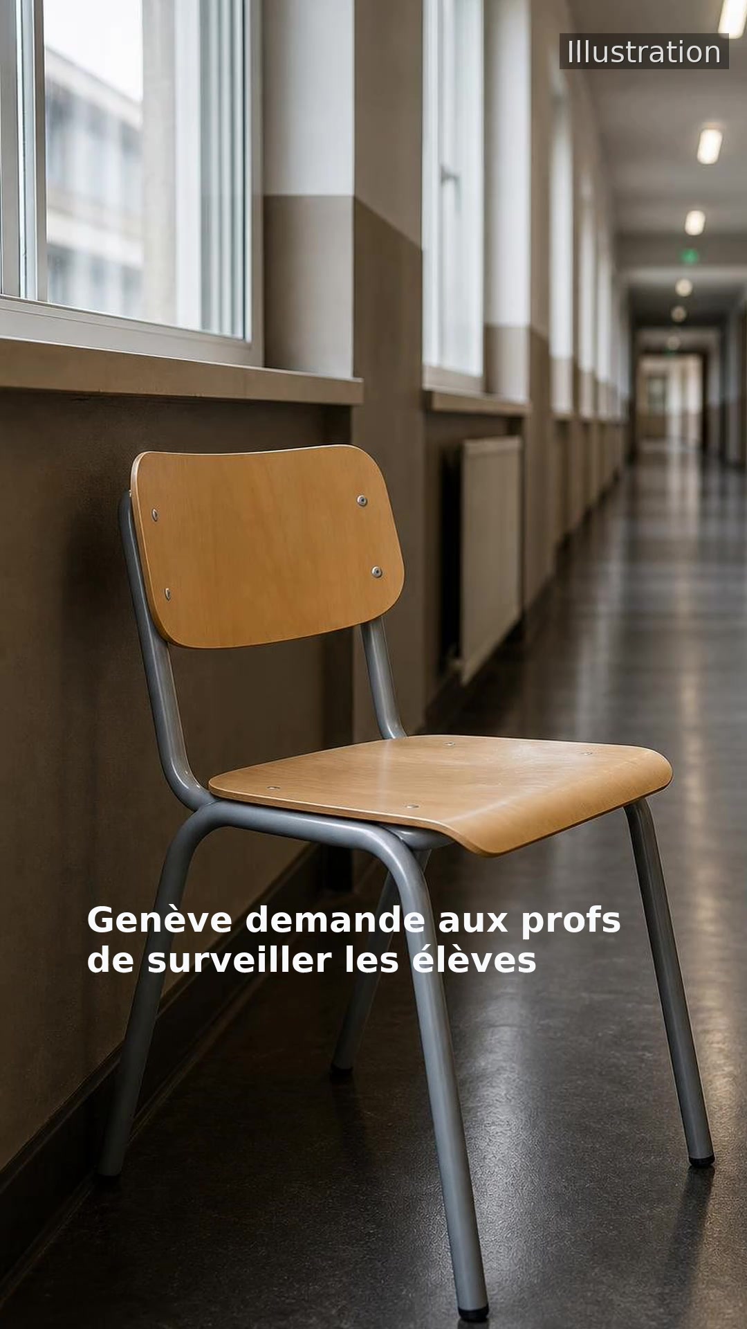 Genève demande aux profs de surveiller les élèves