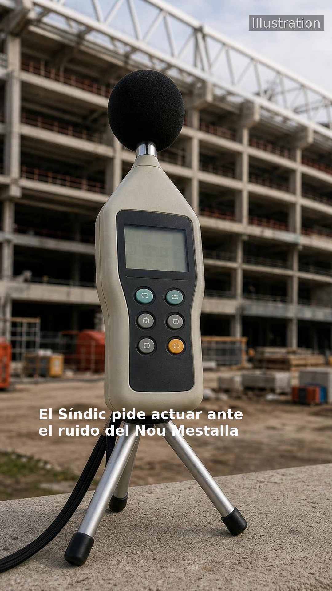 El Síndic pide actuar ante el ruido del Nou Mestalla