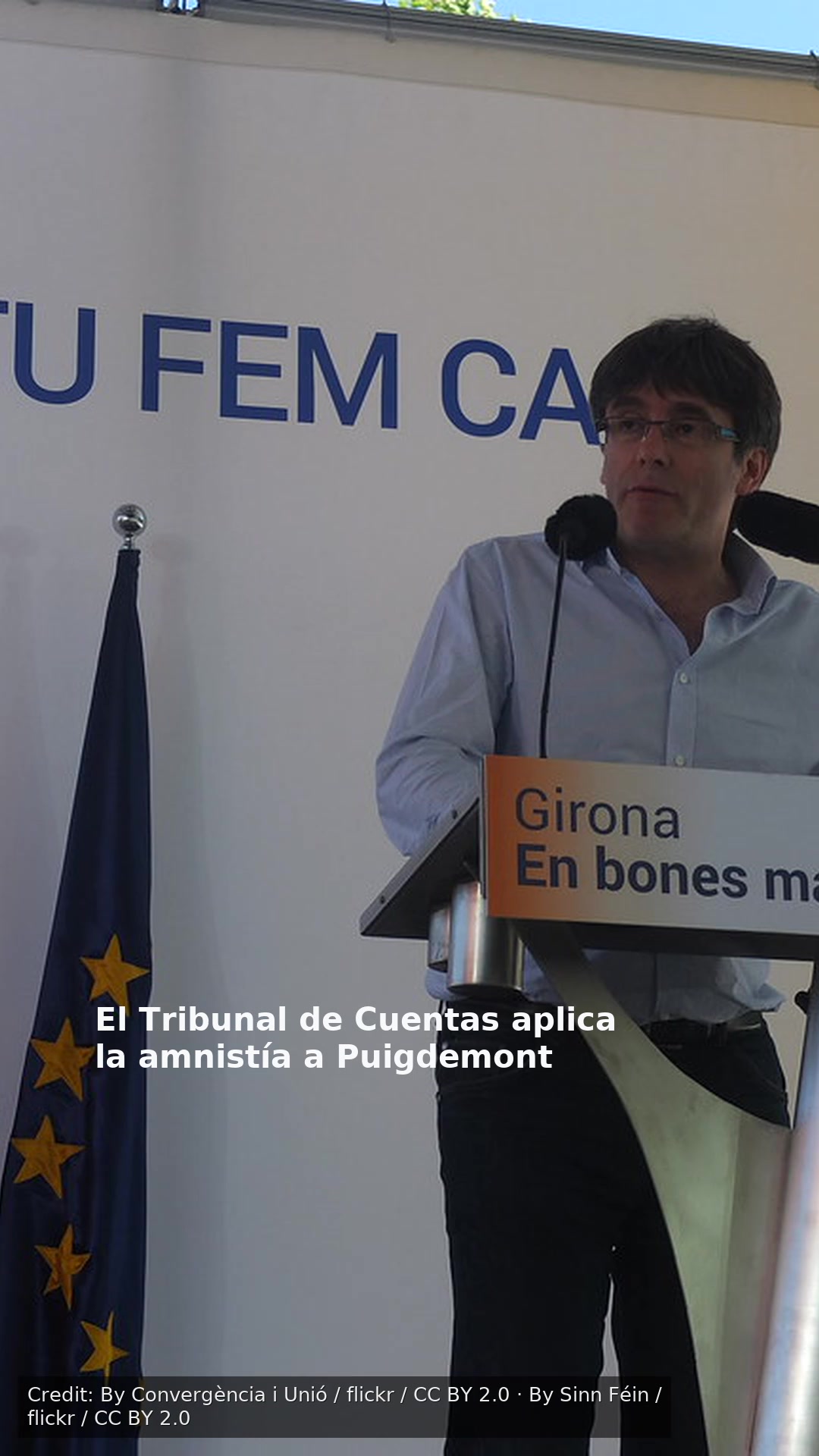 El Tribunal de Cuentas aplica la amnistía a Puigdemont