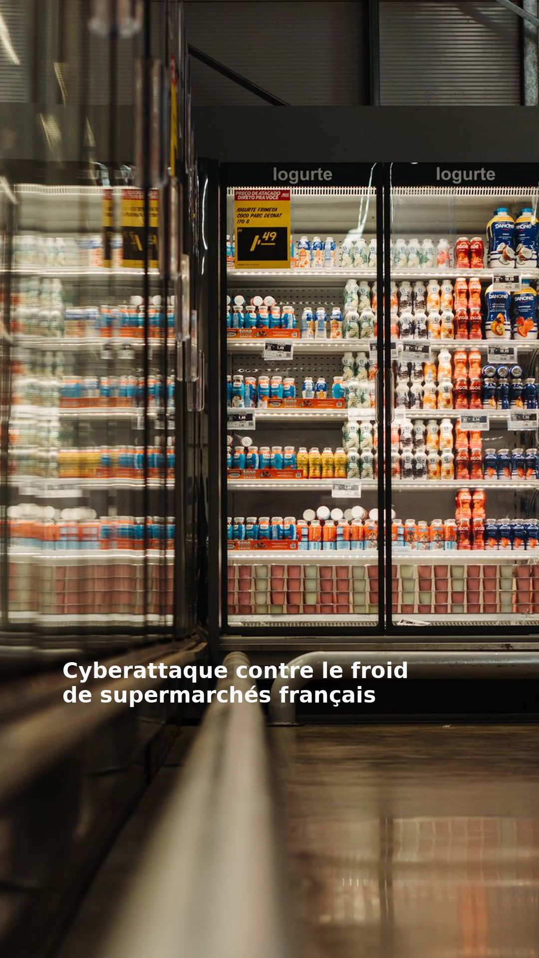 Cyberattaque contre le froid de supermarchés français