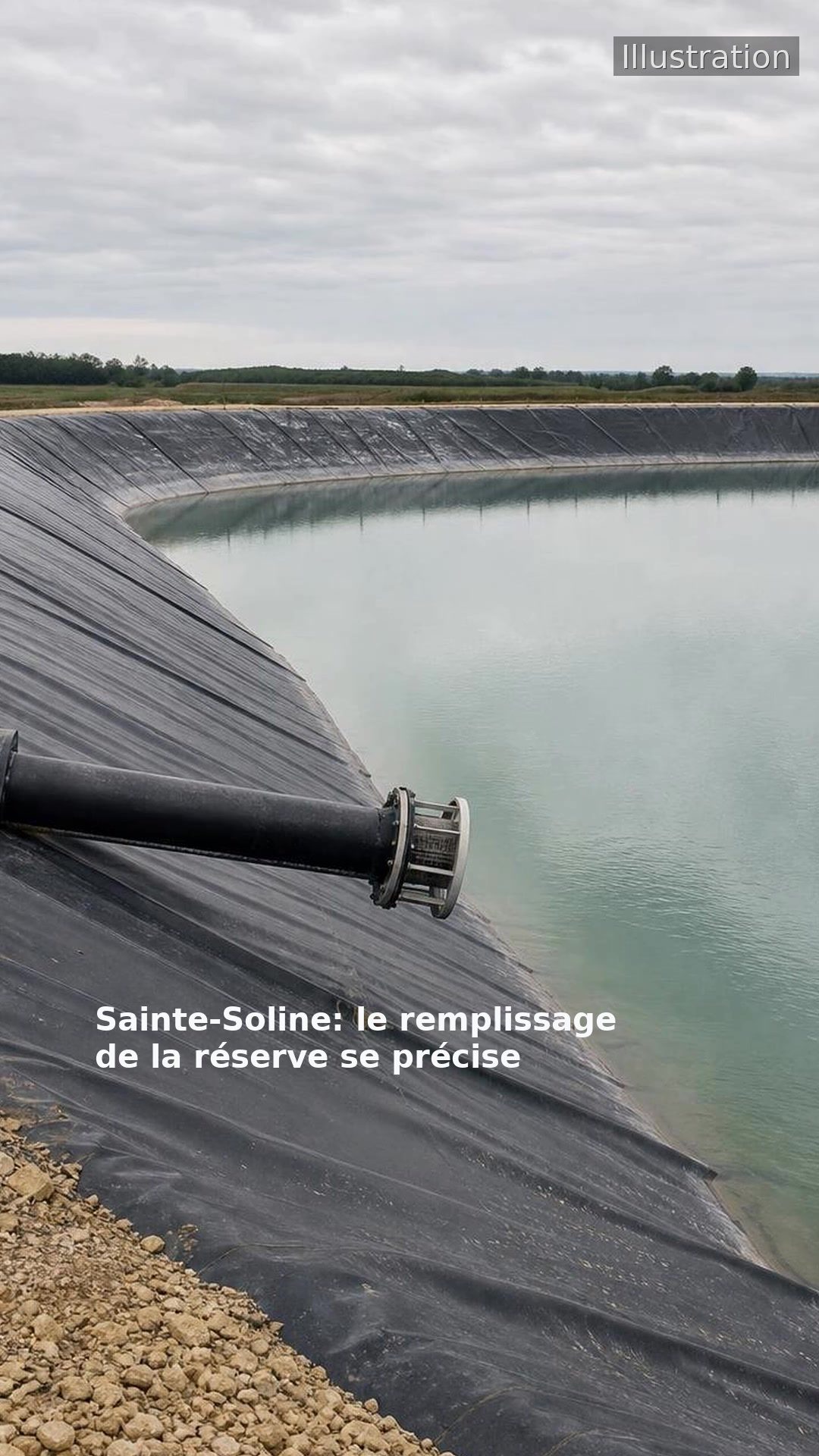 Sainte-Soline: le remplissage de la réserve se précise