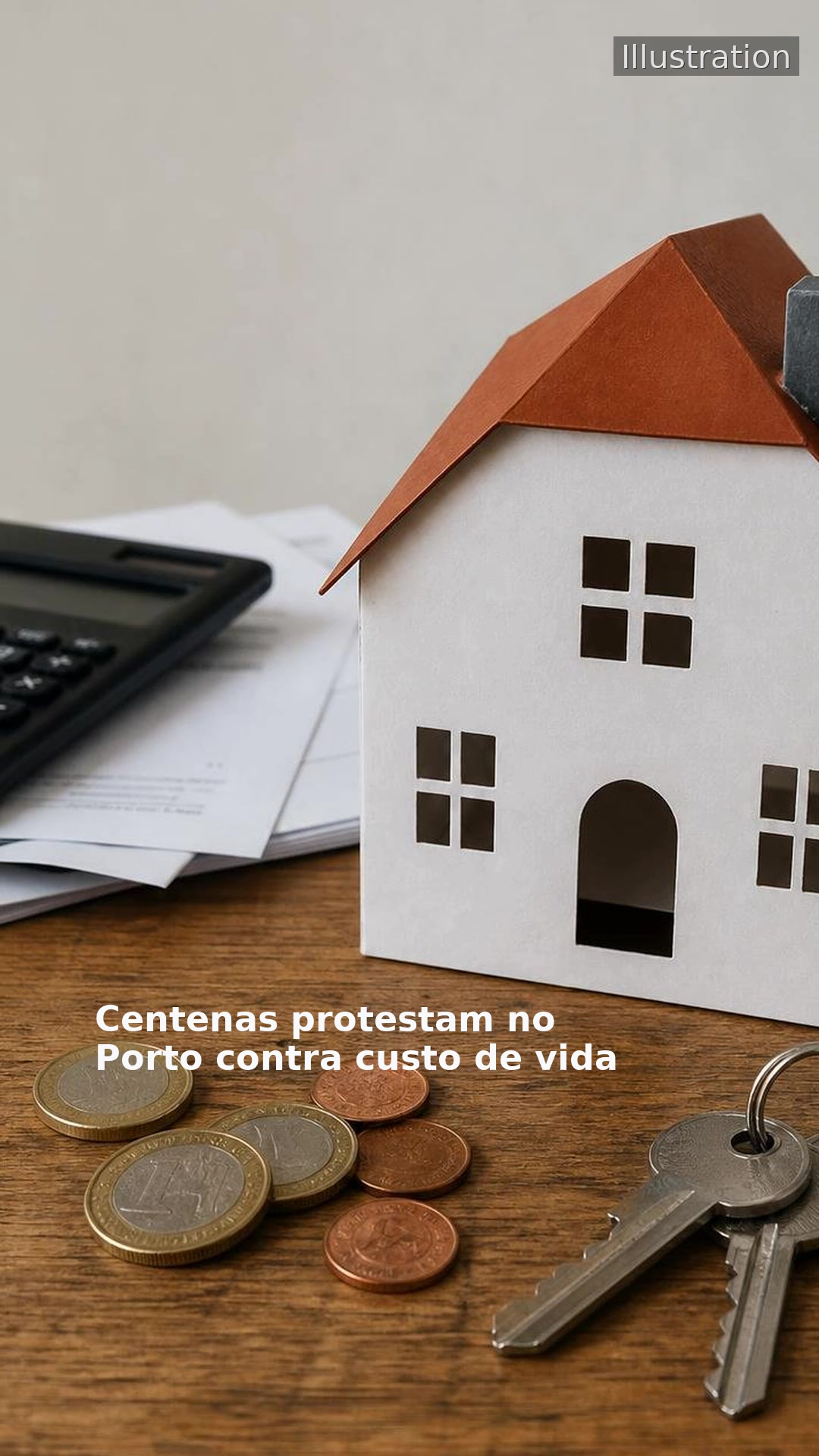 Centenas protestam no Porto contra custo de vida
