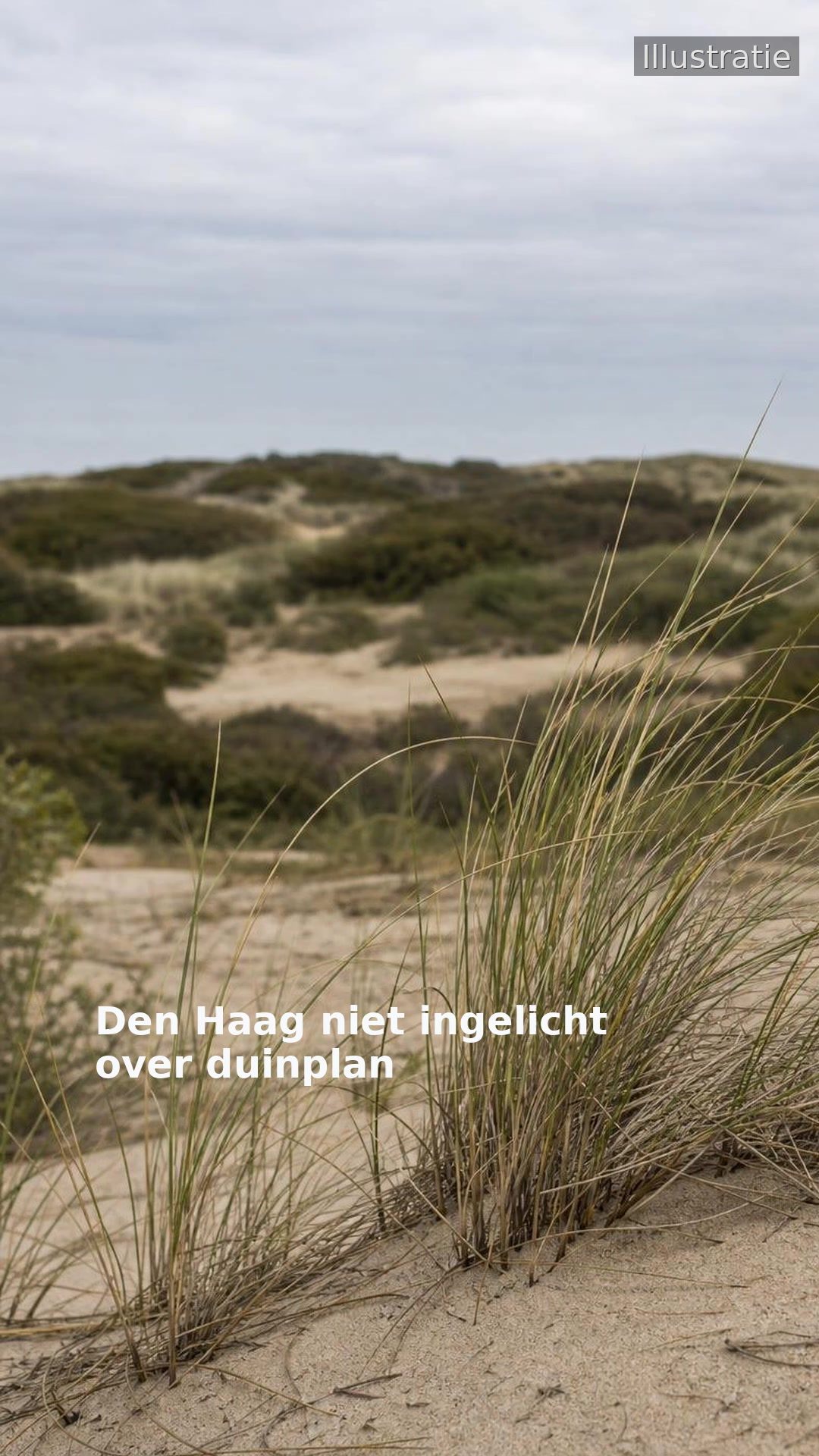 Den Haag niet ingelicht over duinplan