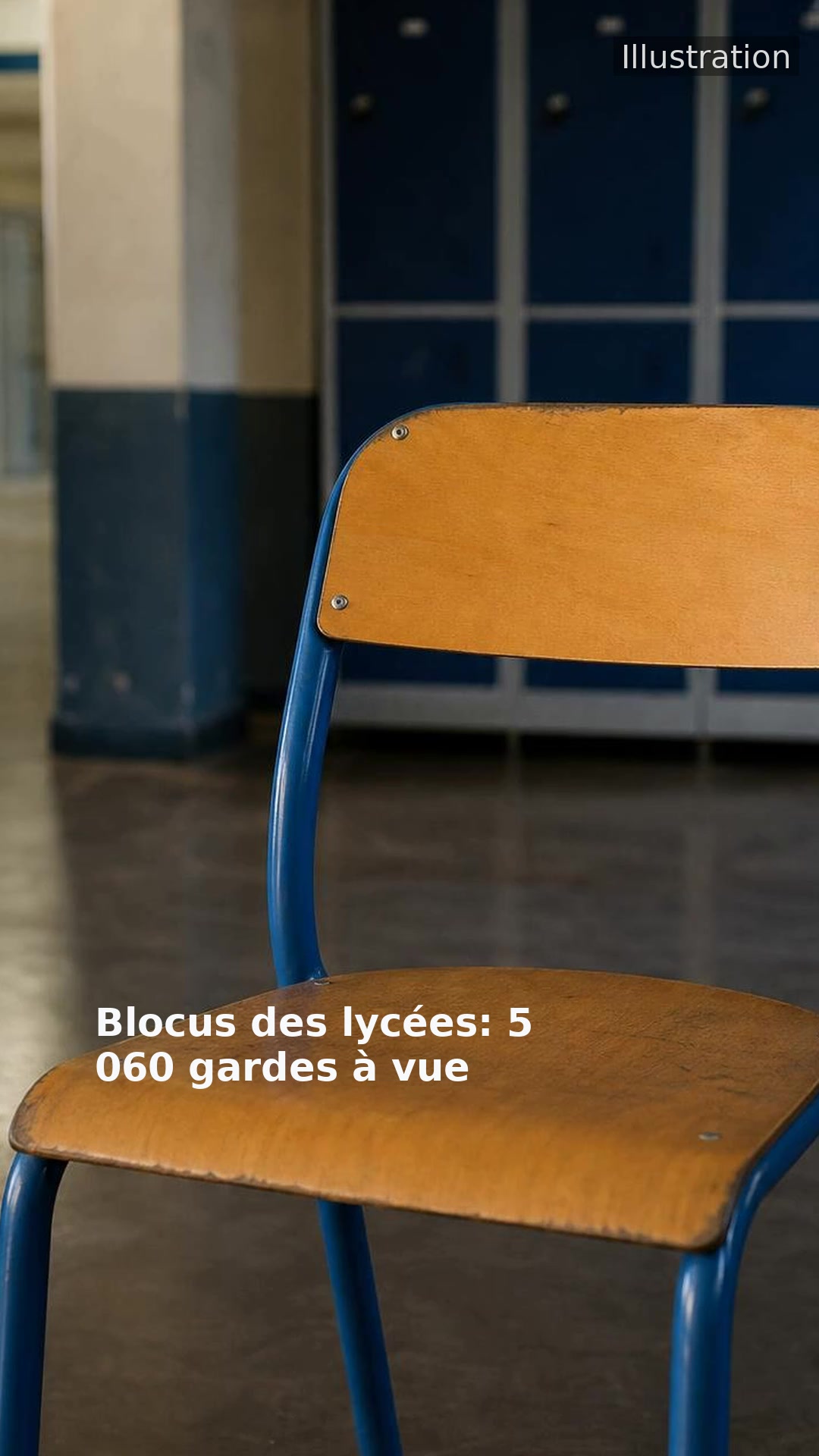 Blocus des lycées: 5 060 gardes à vue