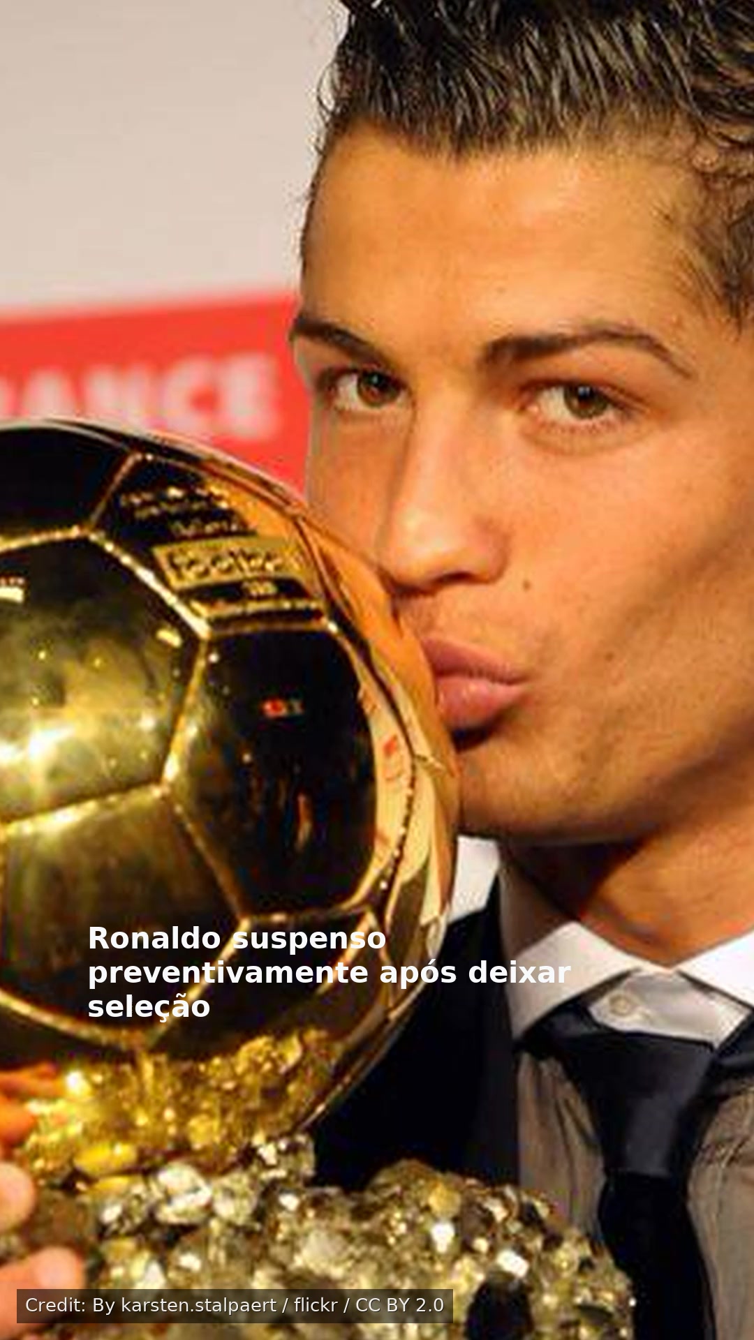 Ronaldo suspenso preventivamente após deixar seleção