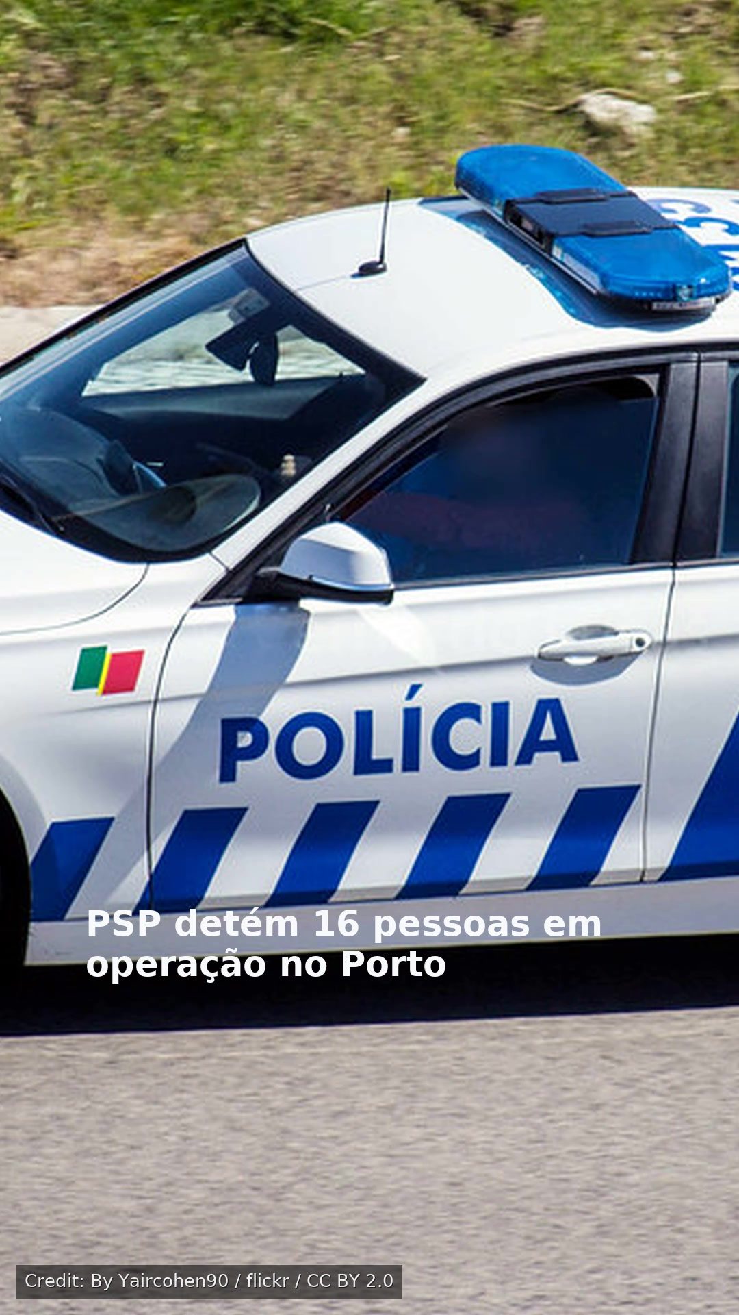 PSP detém 16 pessoas em operação no Porto