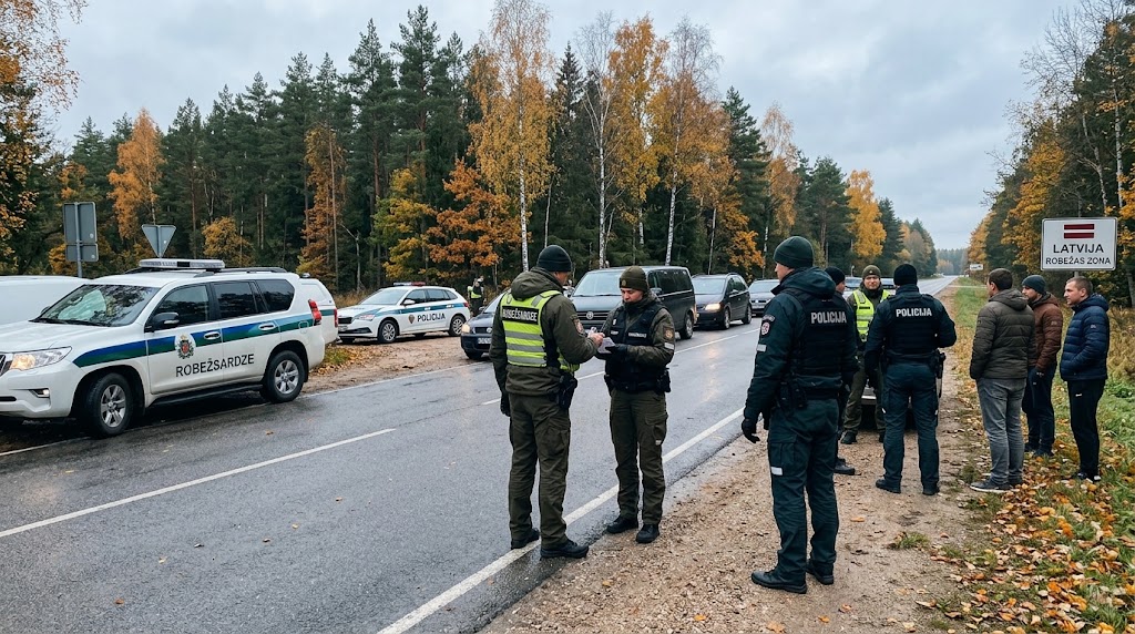 14. oktobrī uz Latvijas robežas un valsts iekšienē atklāti 22 likumpārkāpēji