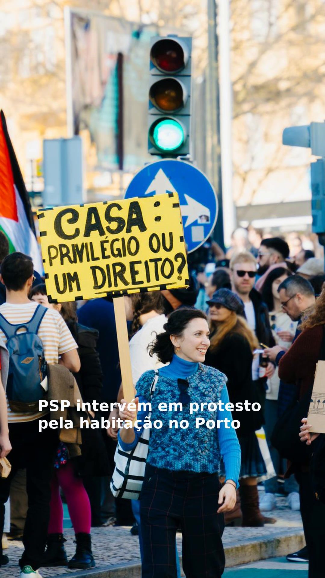 PSP intervém em protesto pela habitação no Porto
