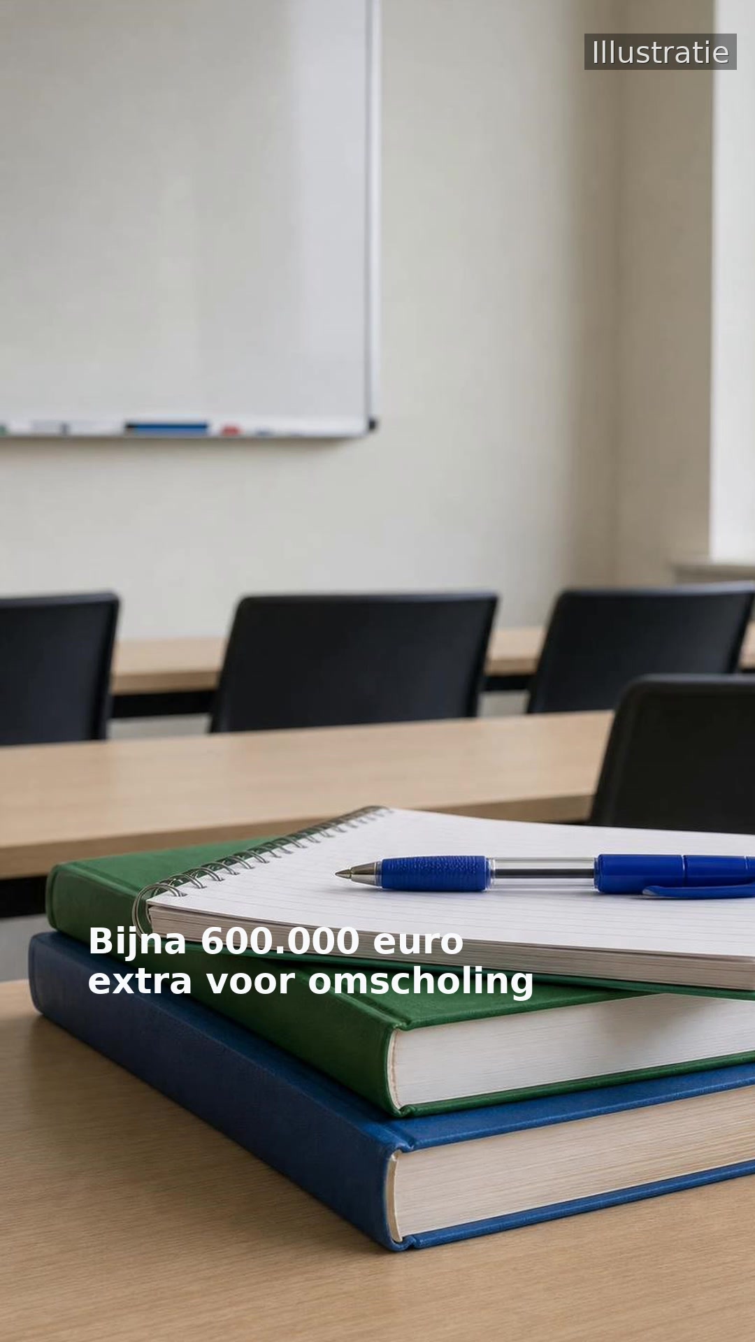 Bijna 600.000 euro extra voor omscholing