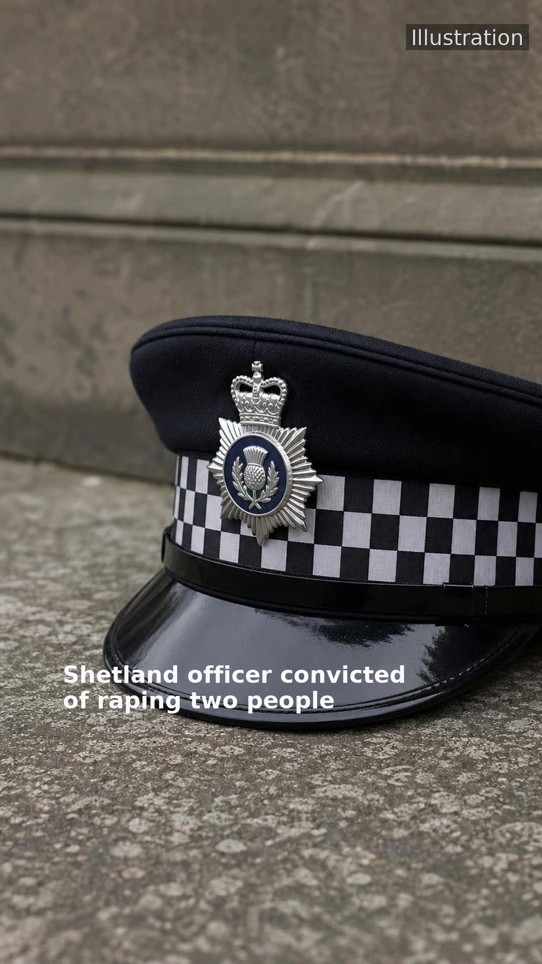Shetland officer convicted of raping two people