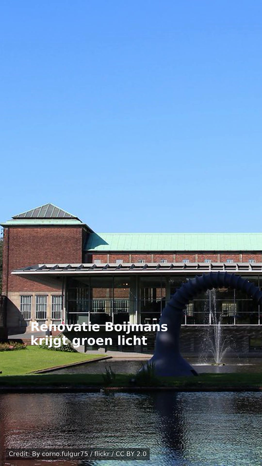 Renovatie Boijmans krijgt groen licht