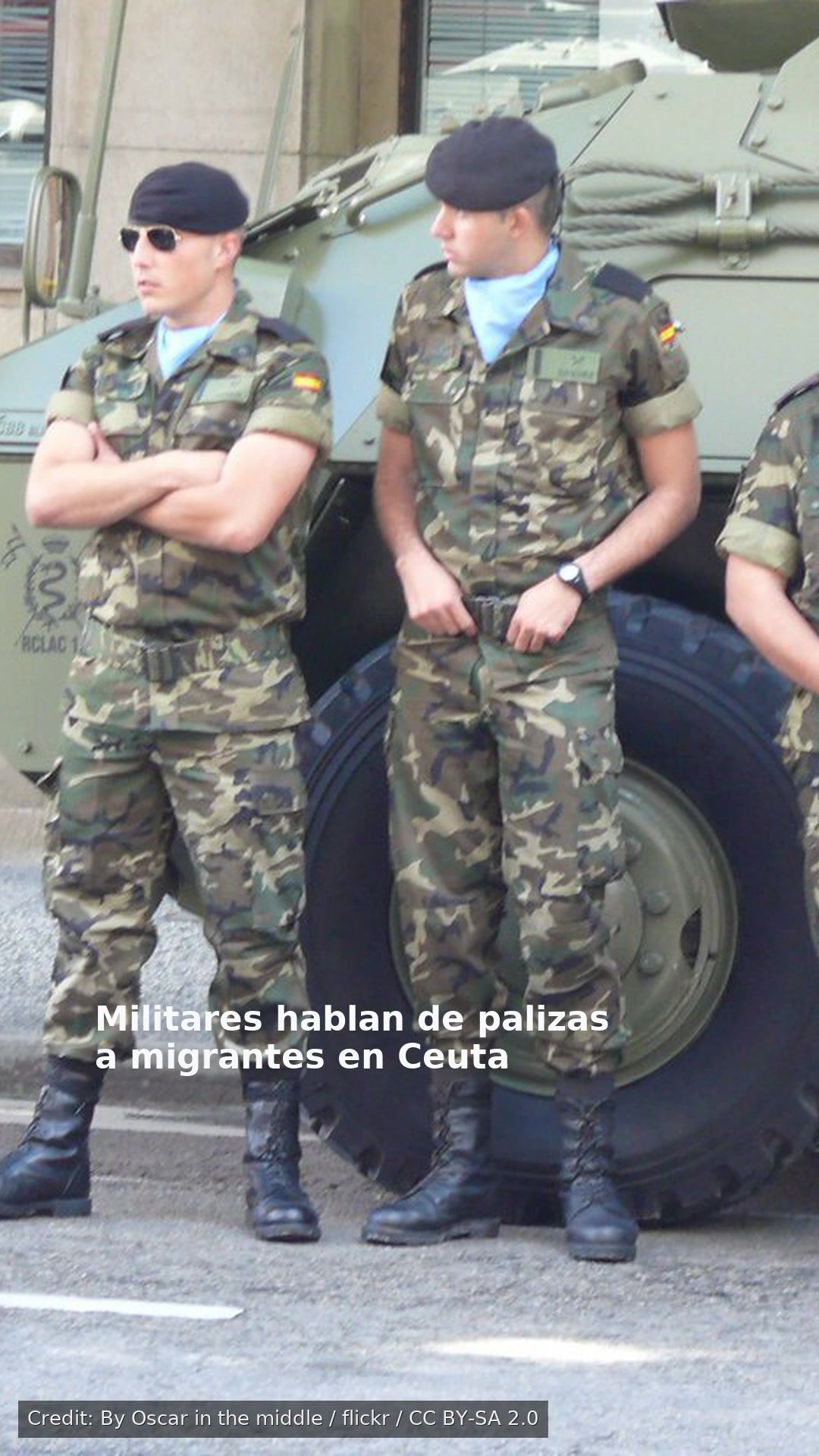 Militares hablan de palizas a migrantes en Ceuta