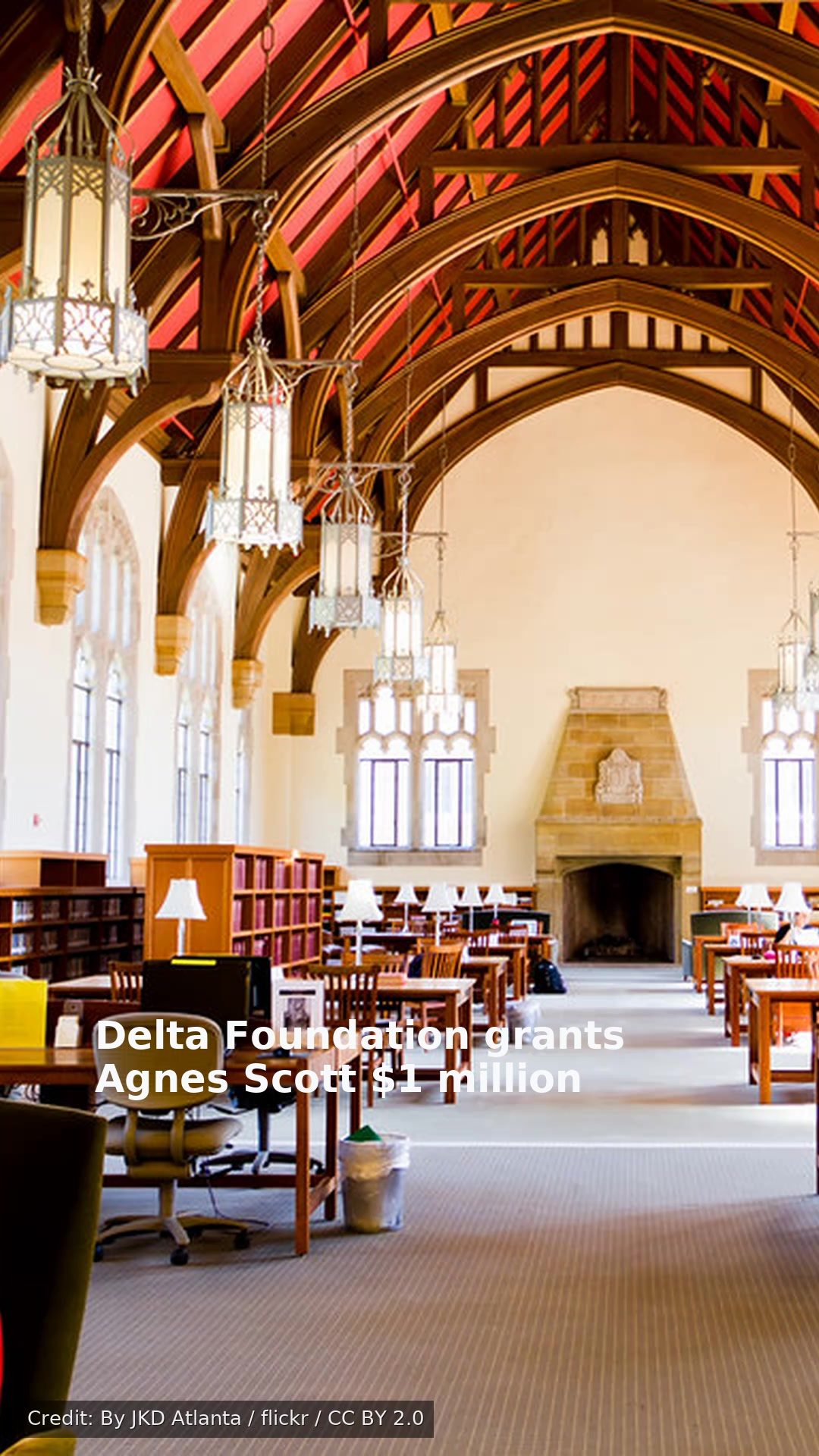 Delta Foundation grants Agnes Scott $1 million