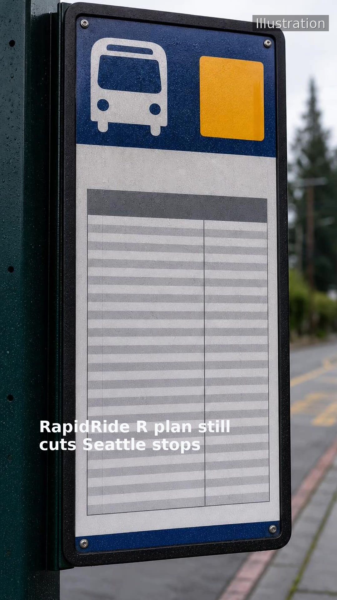 RapidRide R plan still cuts Seattle stops