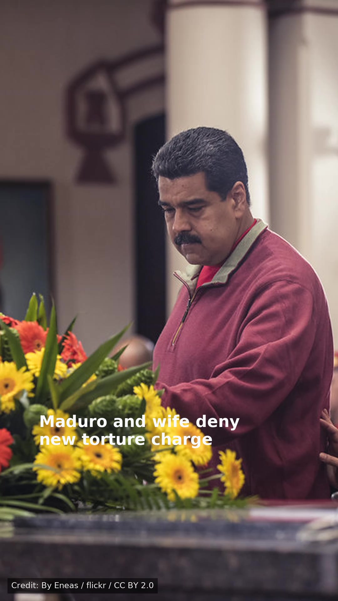 Maduro and wife deny new torture charge
