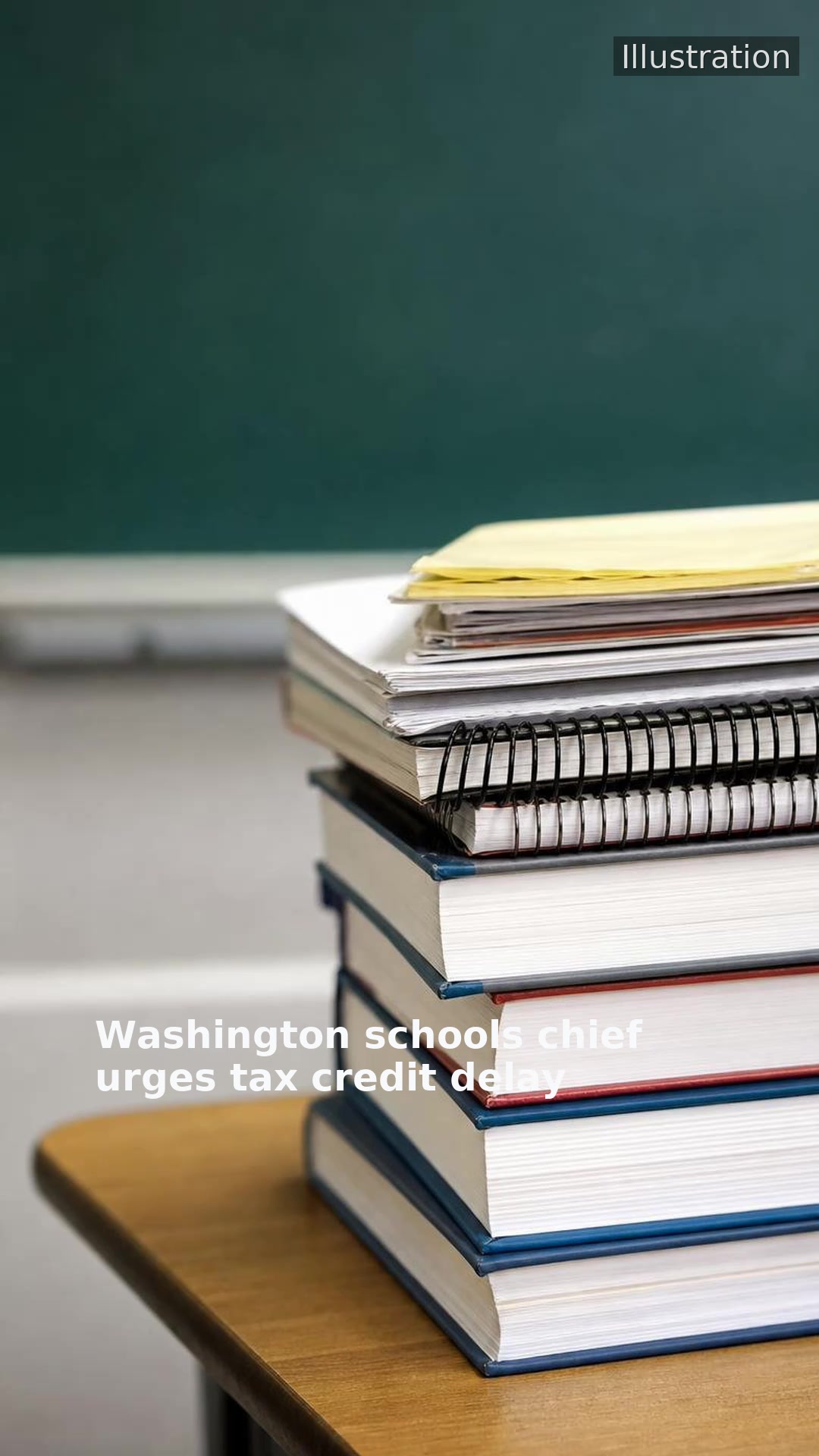 Washington schools chief urges tax credit delay