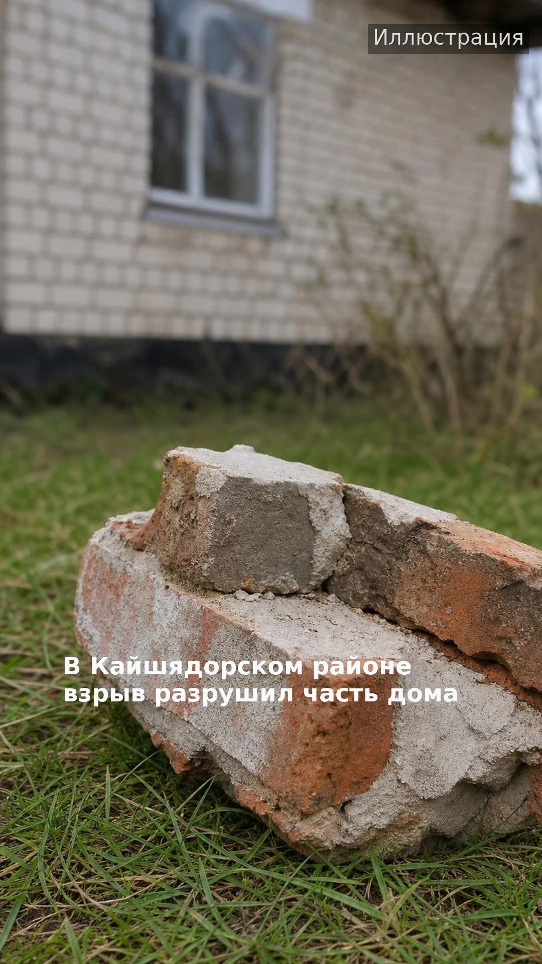 В Кайшядорском районе взрыв разрушил часть дома